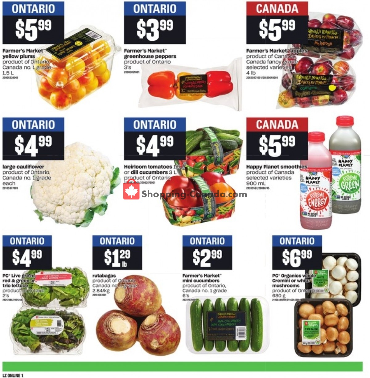 Loblaws flyer from Thursday July 15, 2021 to Wednesday July 21, 2021 - page 8