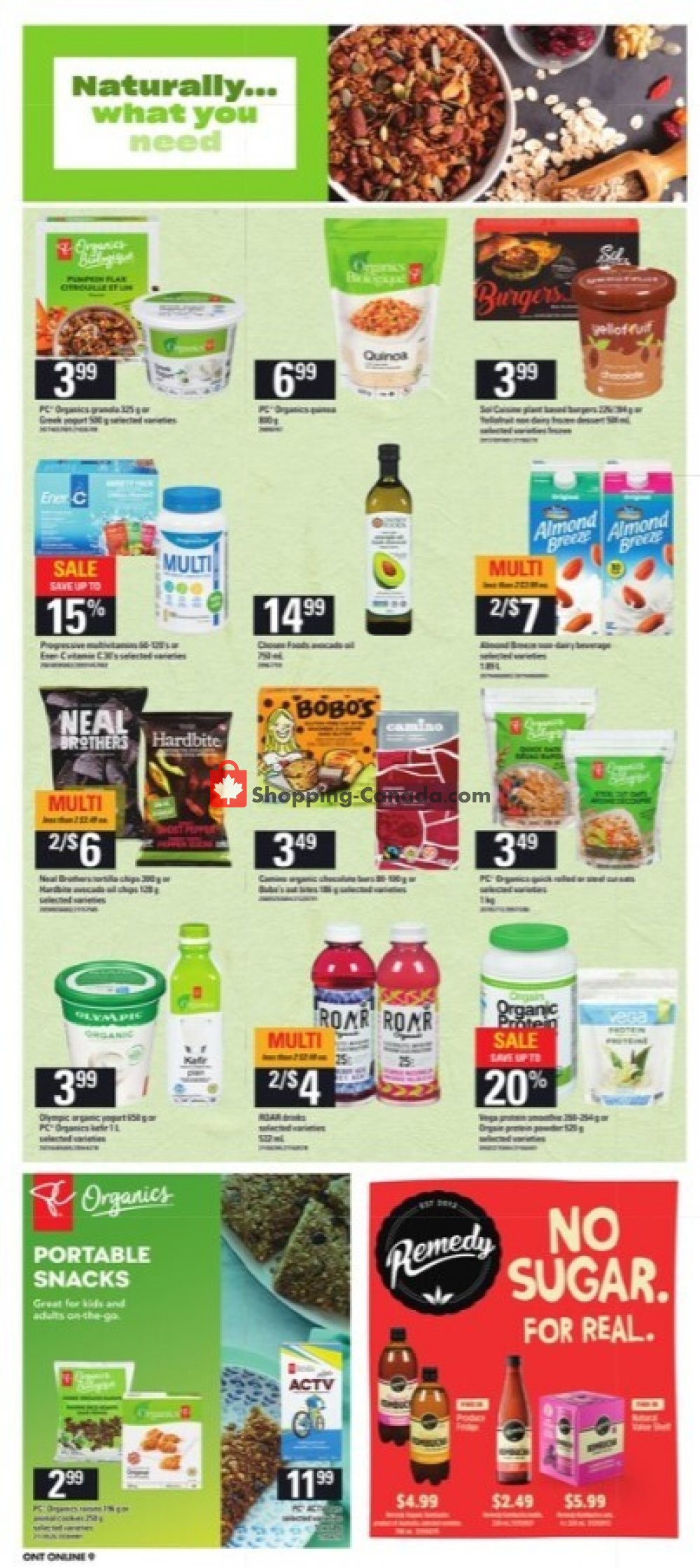 Loblaws Canada, flyer (Food Lovers Unit) July 16 July 22, 2020