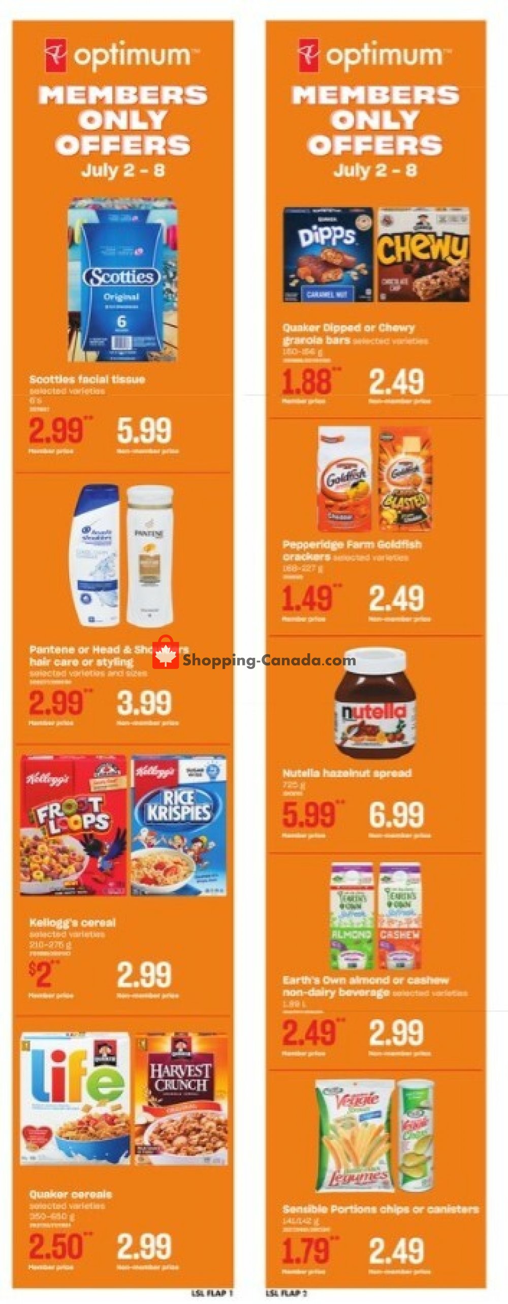 Loblaws flyer from Thursday July 2, 2020 to Wednesday July 8, 2020 - page 1