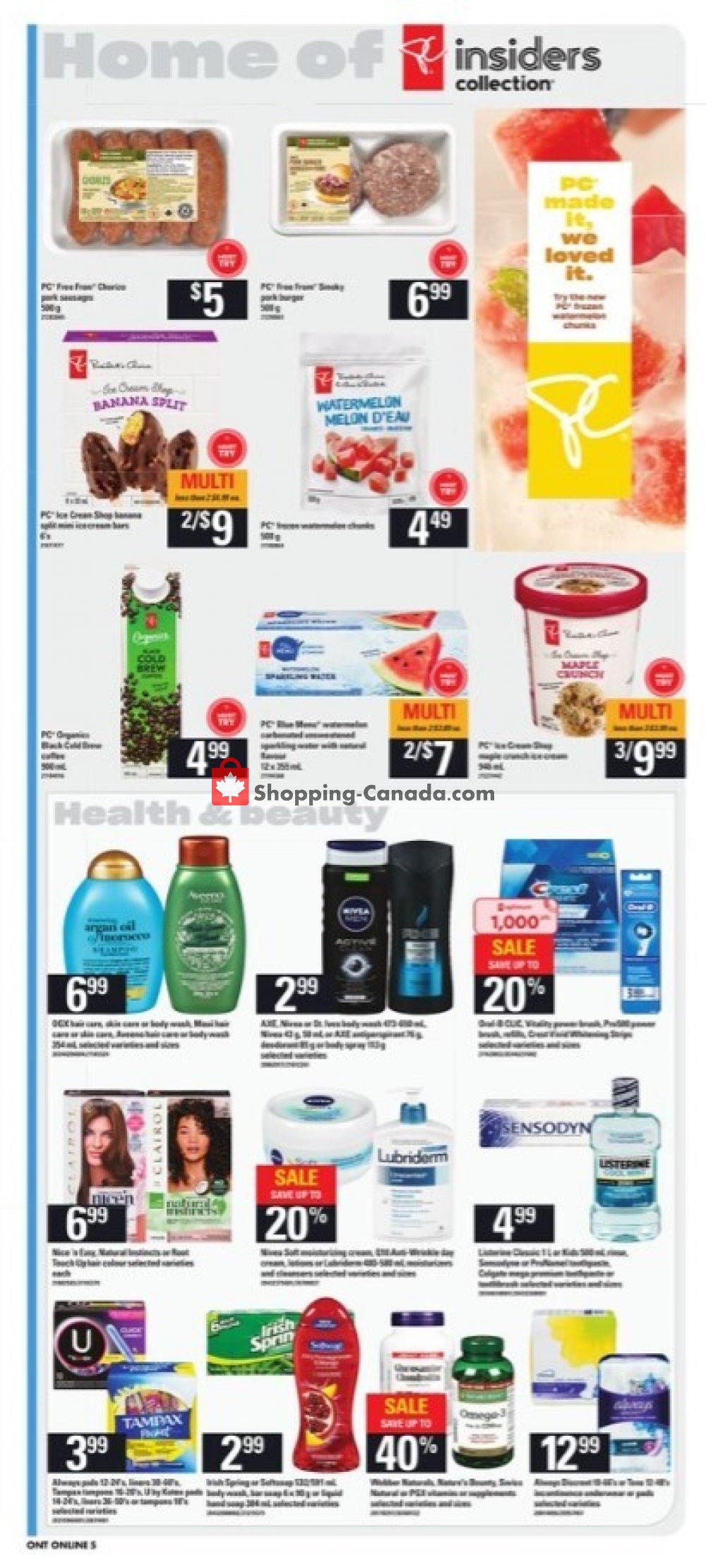 Loblaws flyer from Thursday July 2, 2020 to Wednesday July 8, 2020 - page 10