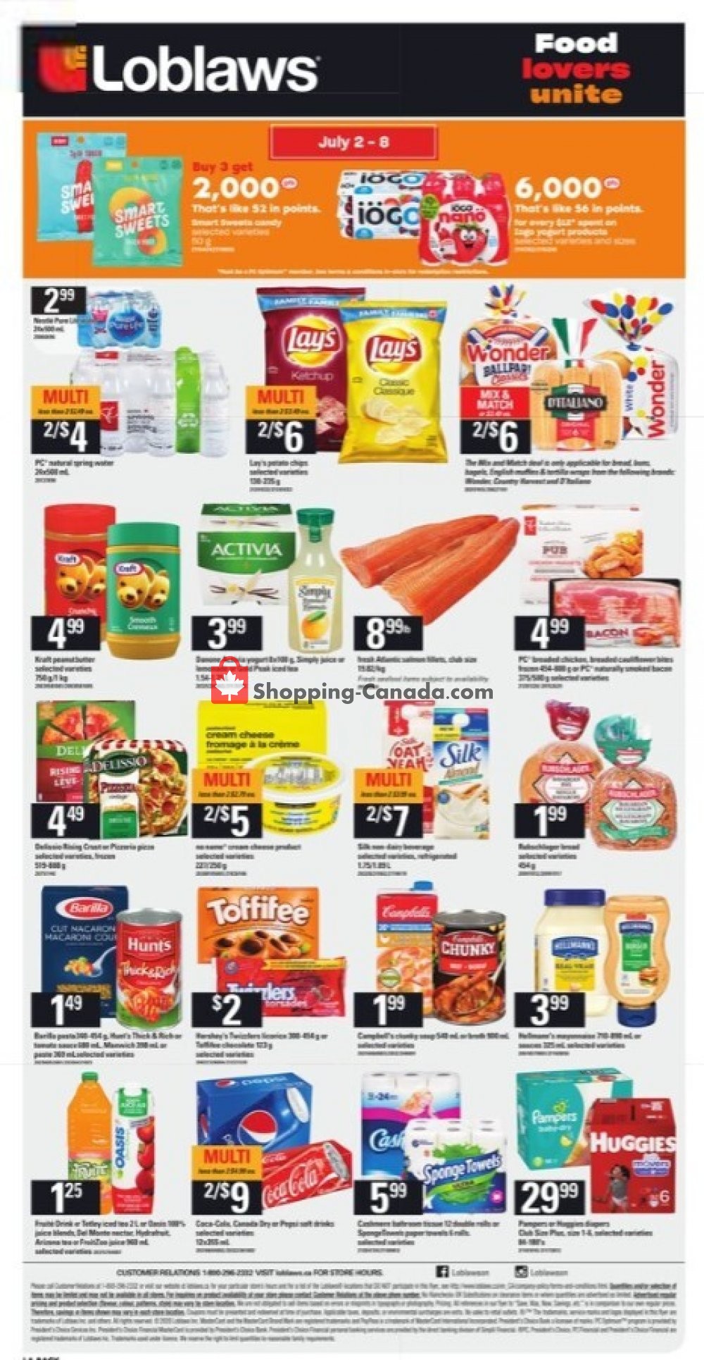 Loblaws flyer from Thursday July 2, 2020 to Wednesday July 8, 2020 - page 3