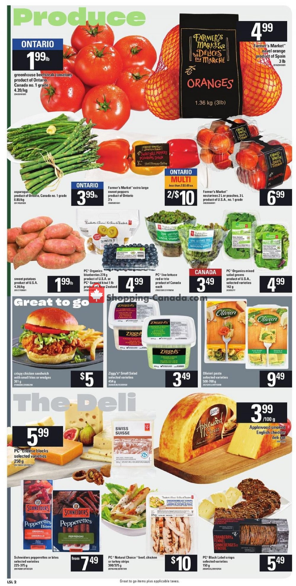 Loblaws Canada, flyer (Food lovers unit) June 18 June 24, 2020