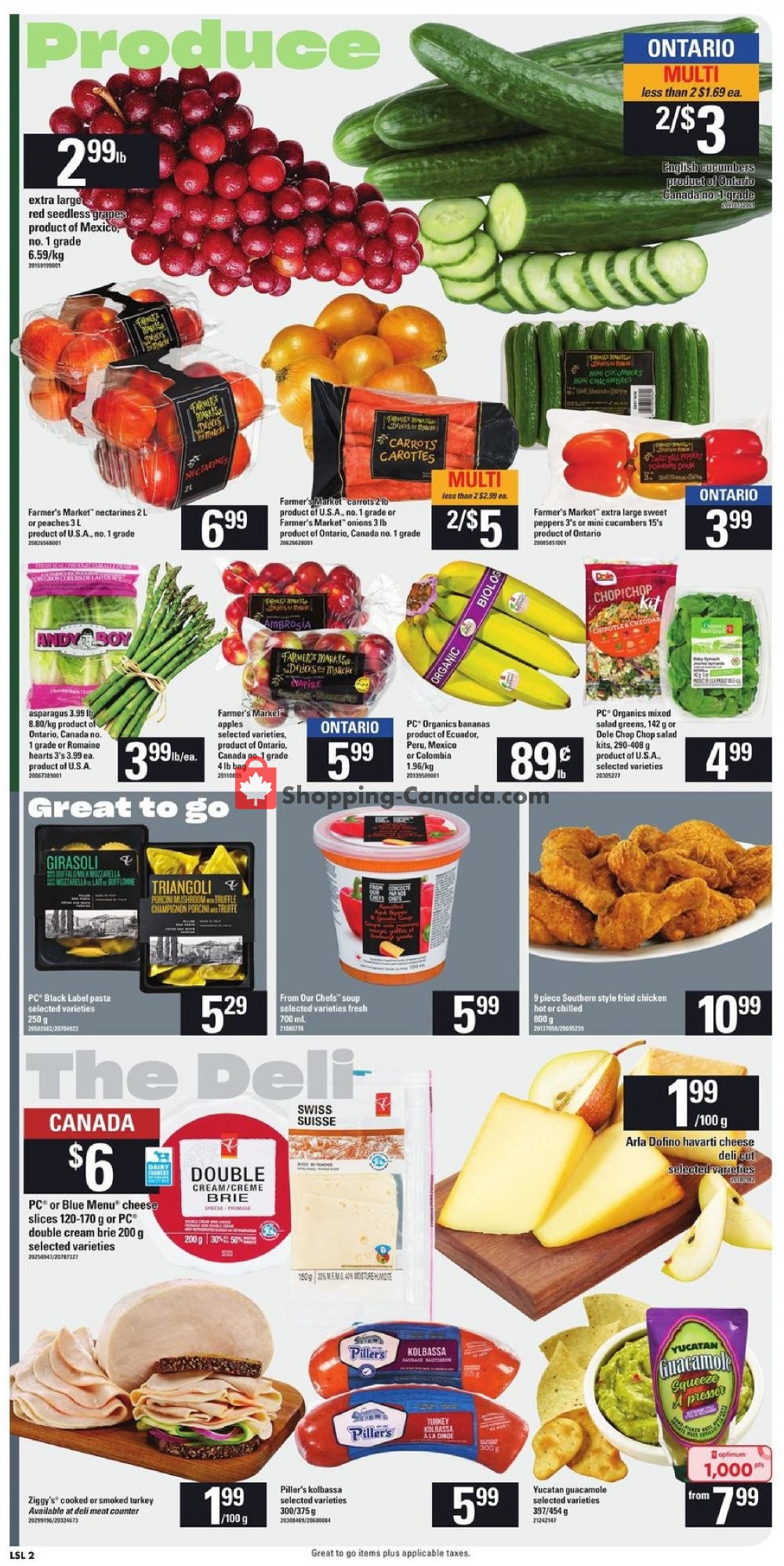 Loblaws Canada, flyer (Food lovers unit) June 4 June 10, 2020