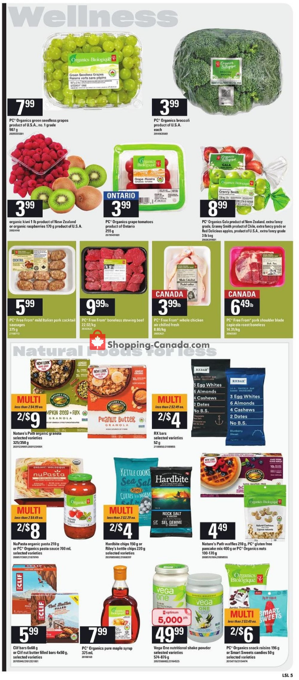 Loblaws flyer from Thursday July 25, 2019 to Wednesday July 31, 2019 - page 7