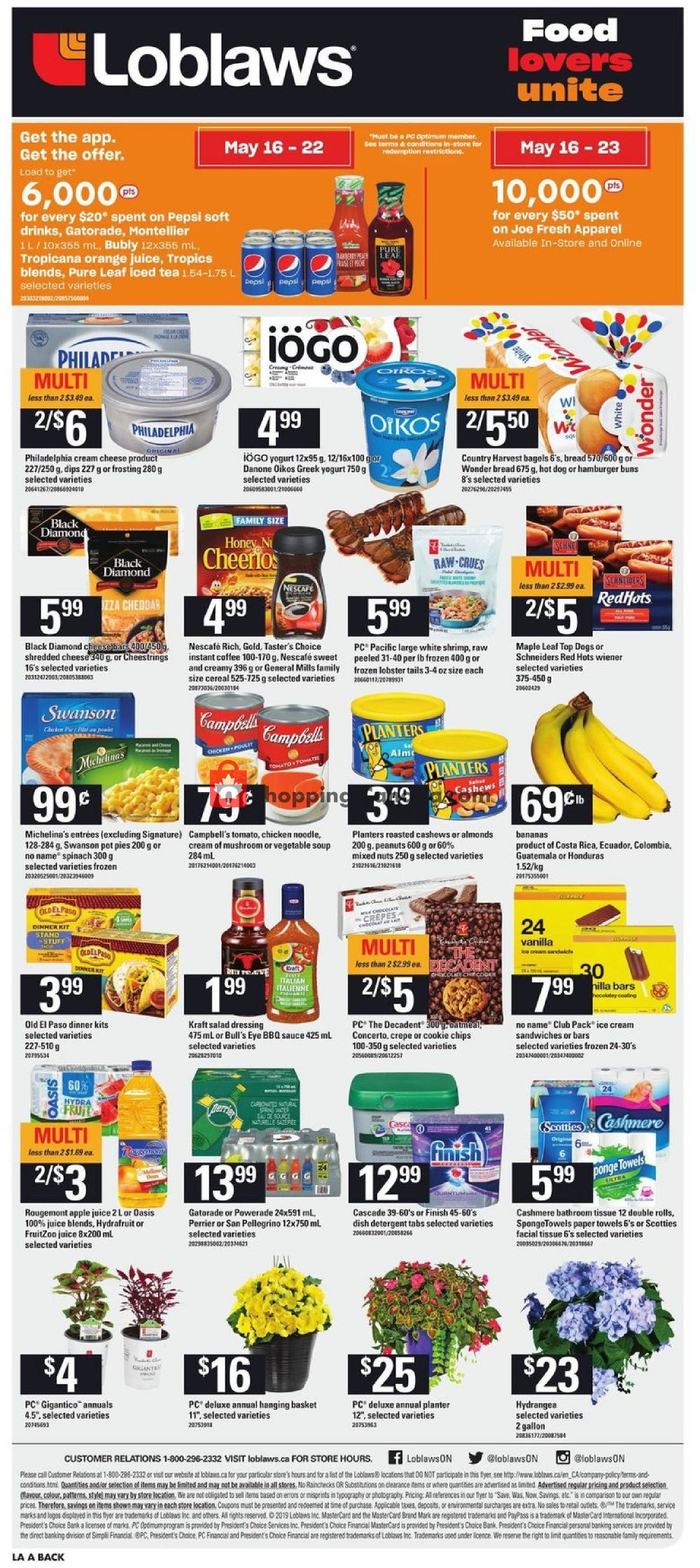 Loblaws flyer from Thursday May 16, 2019 to Wednesday May 22, 2019 - page 15