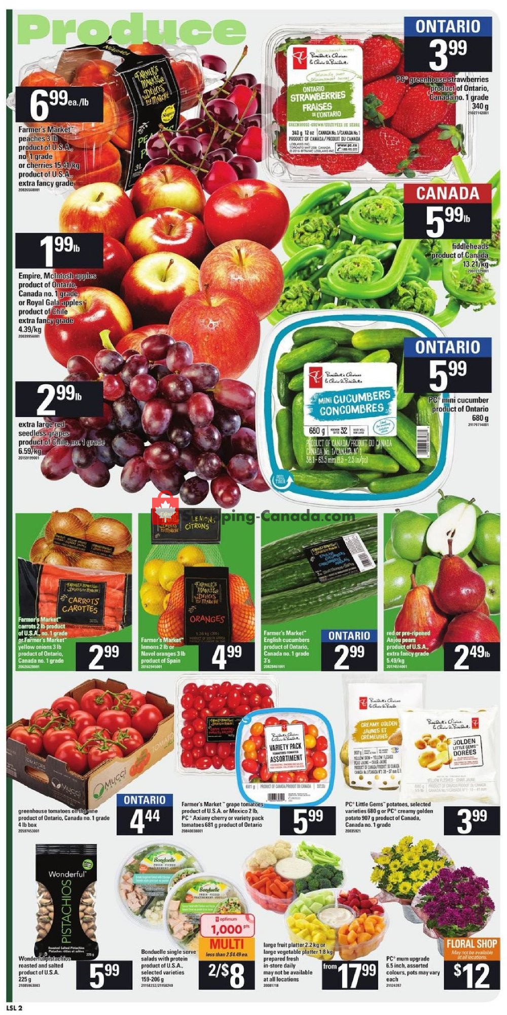 Loblaws flyer from Thursday May 16, 2019 to Wednesday May 22, 2019 - page 2