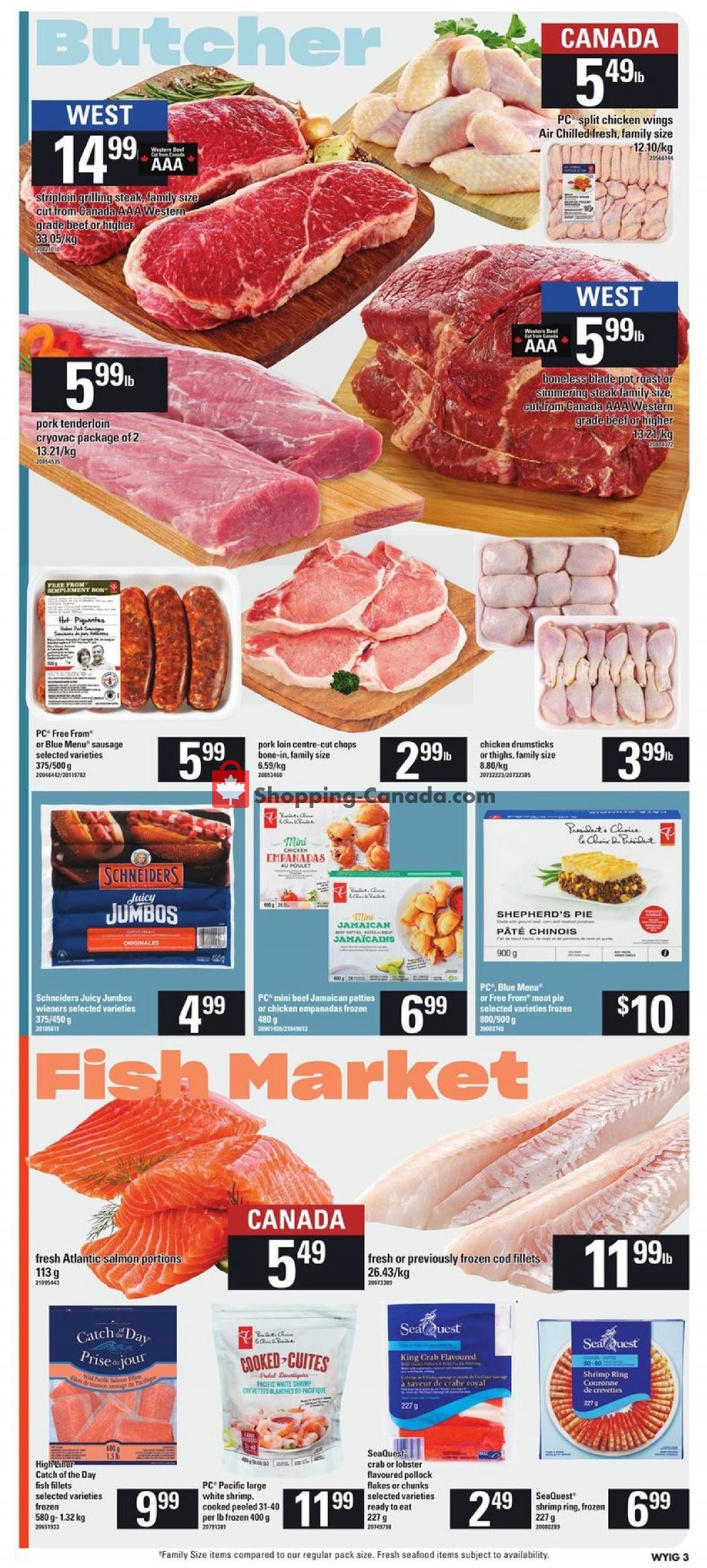 Loblaws flyer from Thursday September 12, 2019 to Wednesday September 18, 2019 - page 3