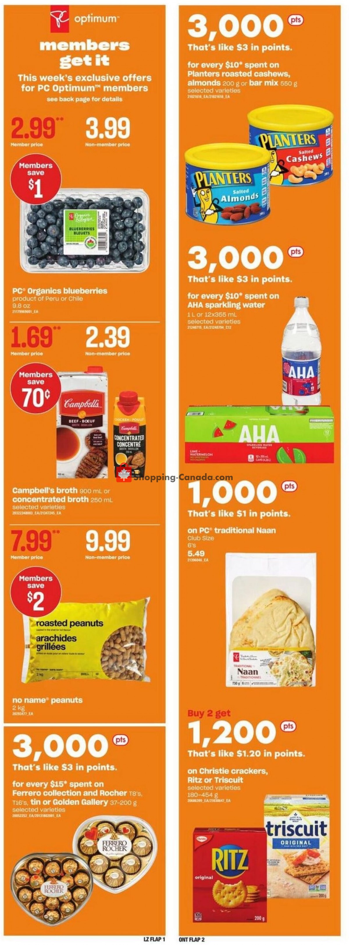 Loblaws Canada, flyer (Food Lovers Unite ON) February 3 February