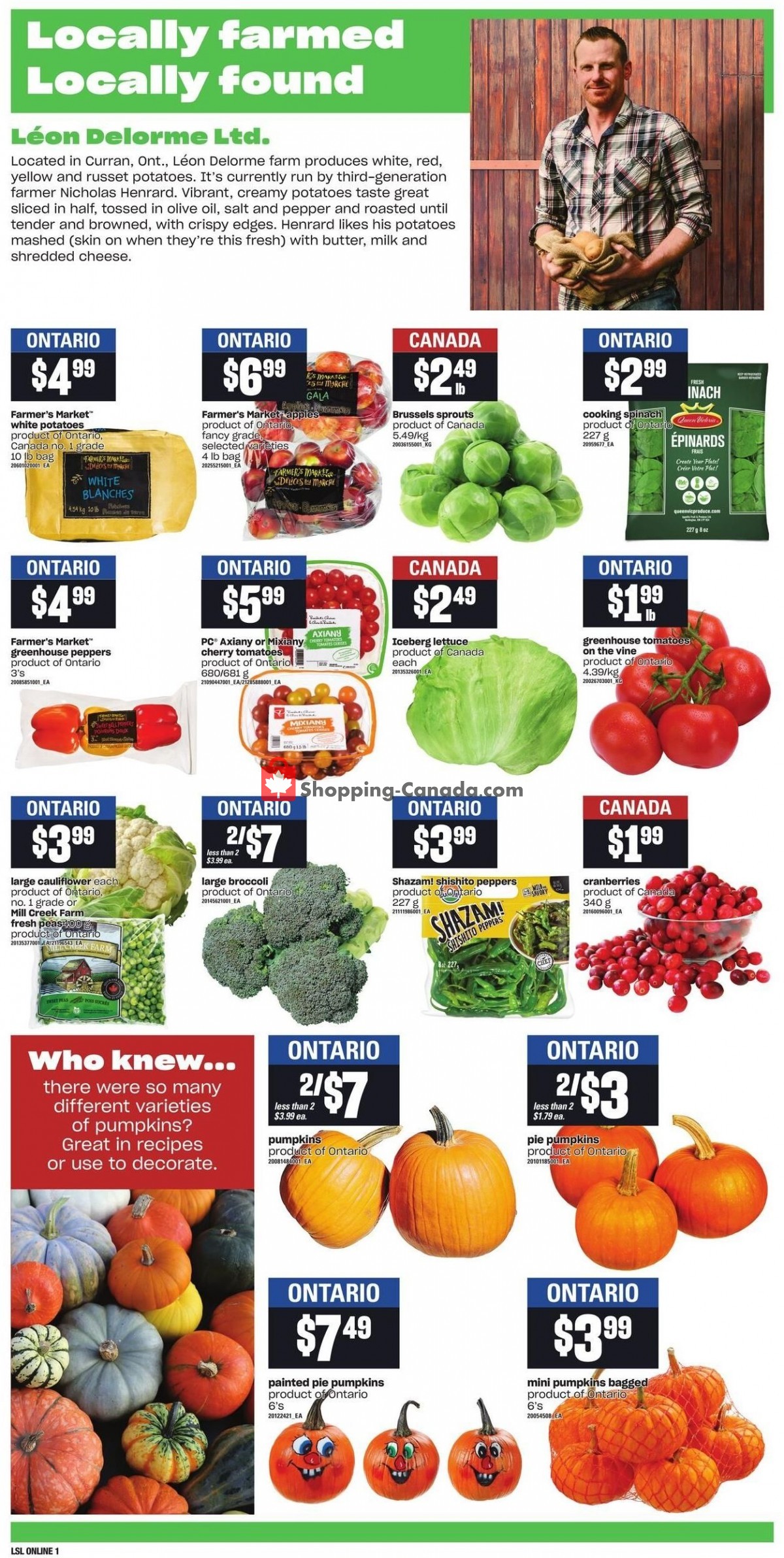 Loblaws flyer from Thursday October 7, 2021 to Wednesday October 13, 2021 - page 5
