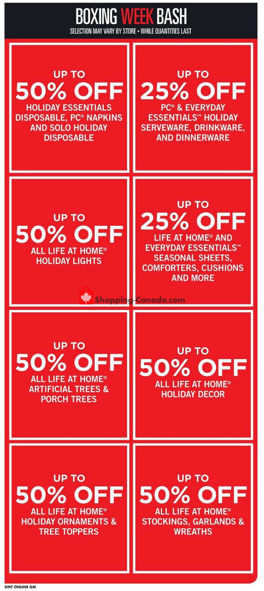 Loblaws flyer from Thursday December 27, 2018 to Wednesday January 2, 2019 - page 12