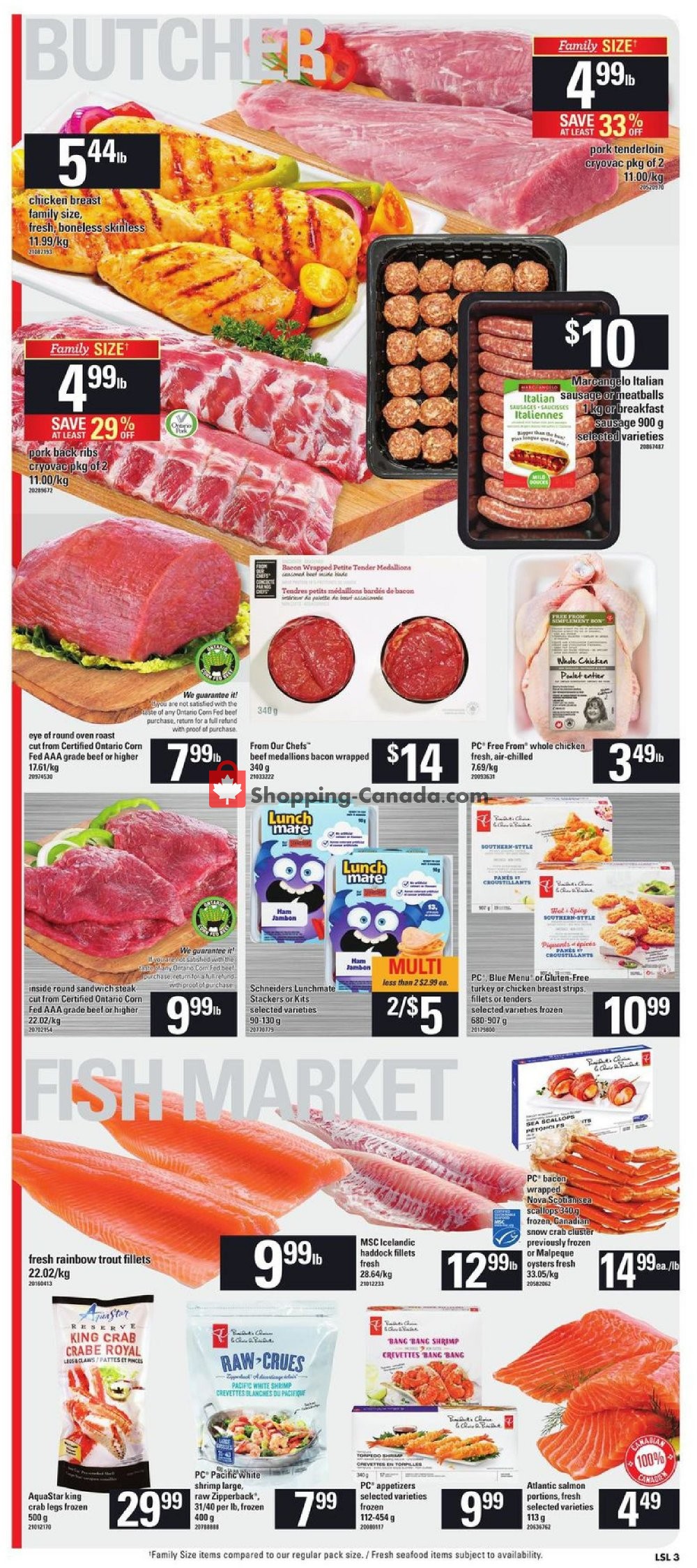 Loblaws flyer from Thursday December 27, 2018 to Wednesday January 2, 2019 - page 3