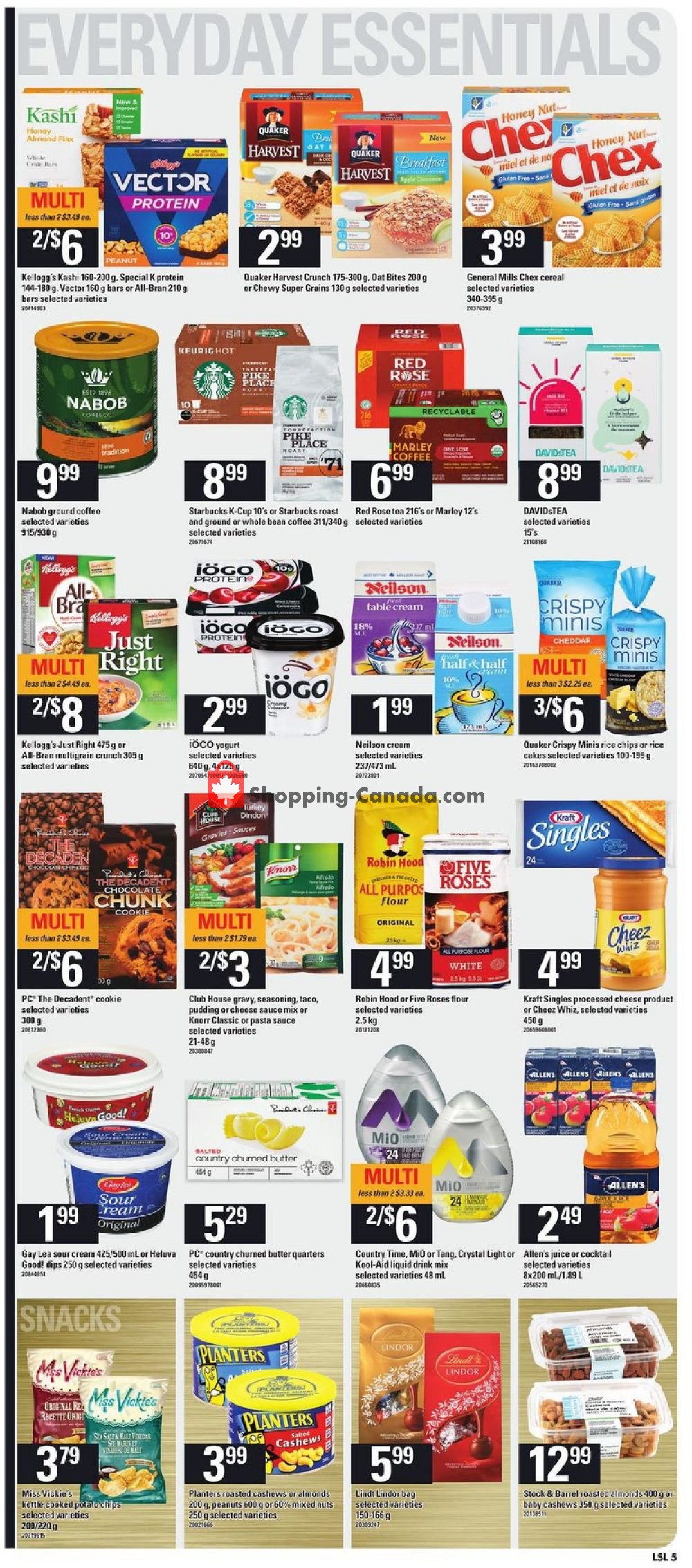 Loblaws flyer from Thursday December 27, 2018 to Wednesday January 2, 2019 - page 5
