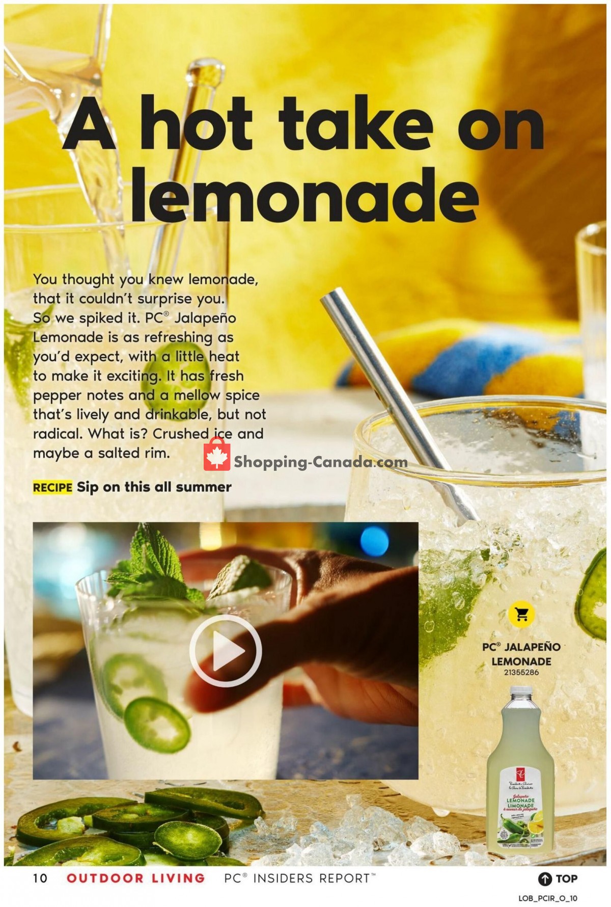 Loblaws flyer from Thursday May 20, 2021 to Wednesday July 14, 2021 - page 10
