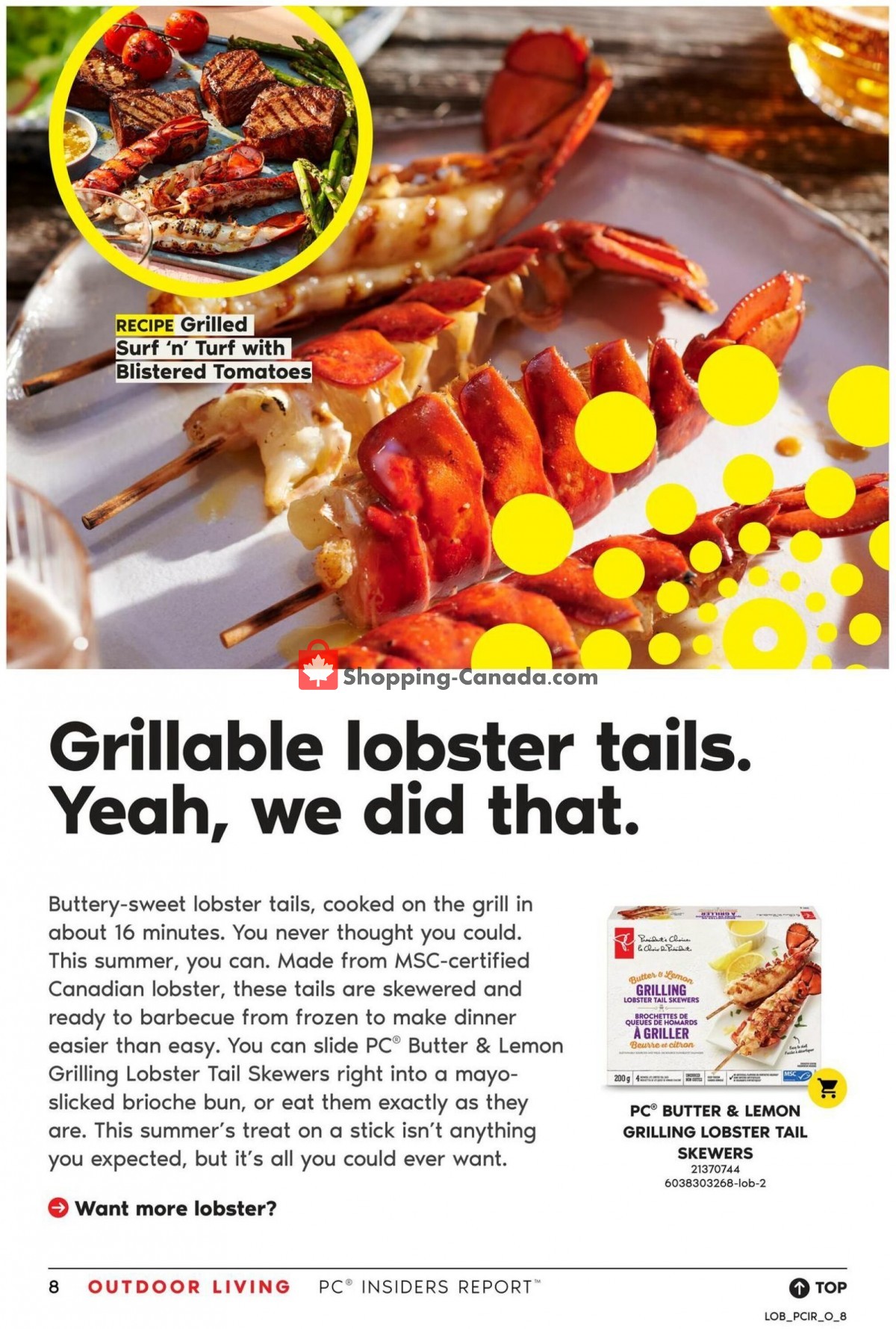 Loblaws flyer from Thursday May 20, 2021 to Wednesday July 14, 2021 - page 8