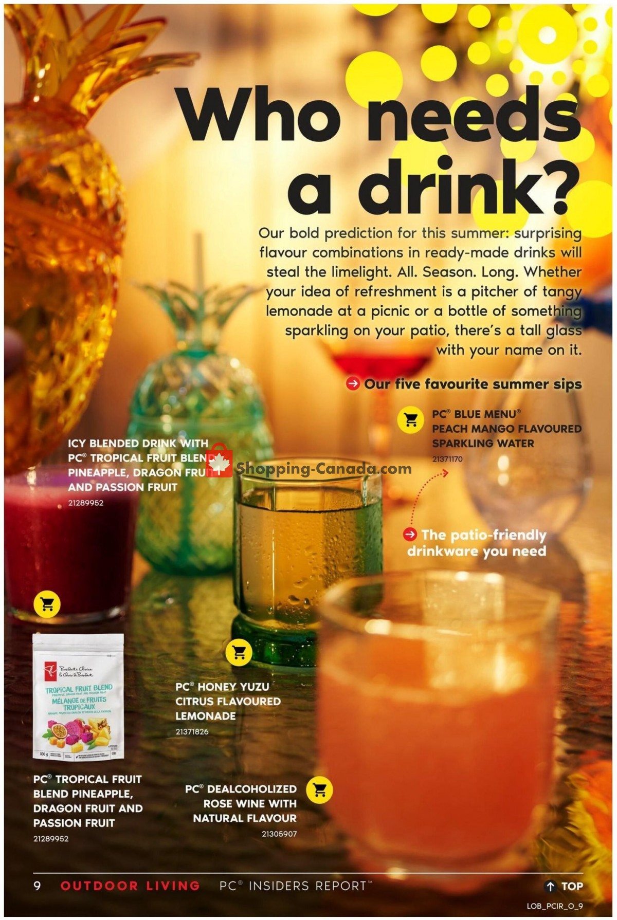 Loblaws flyer from Thursday May 20, 2021 to Wednesday July 14, 2021 - page 9