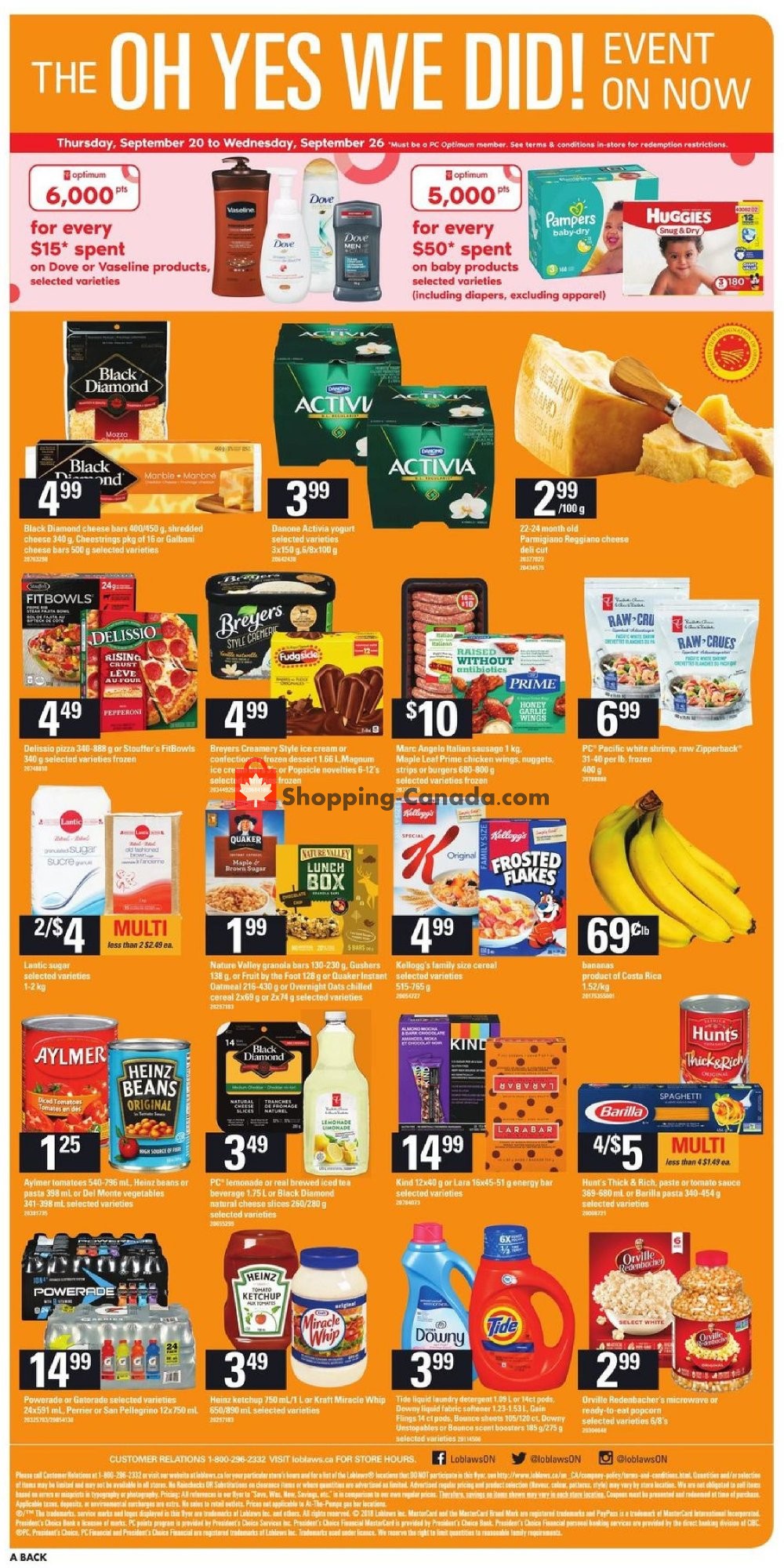 Loblaws flyer from Thursday September 20, 2018 to Wednesday September 26, 2018 - page 17