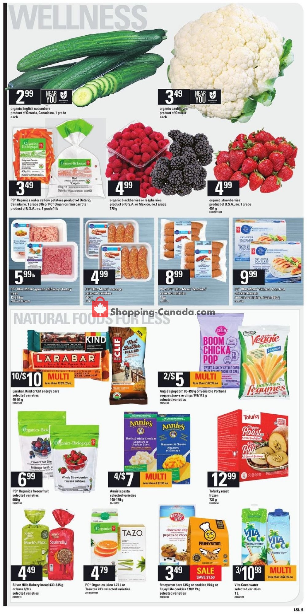 Loblaws flyer from Thursday September 20, 2018 to Wednesday September 26, 2018 - page 5