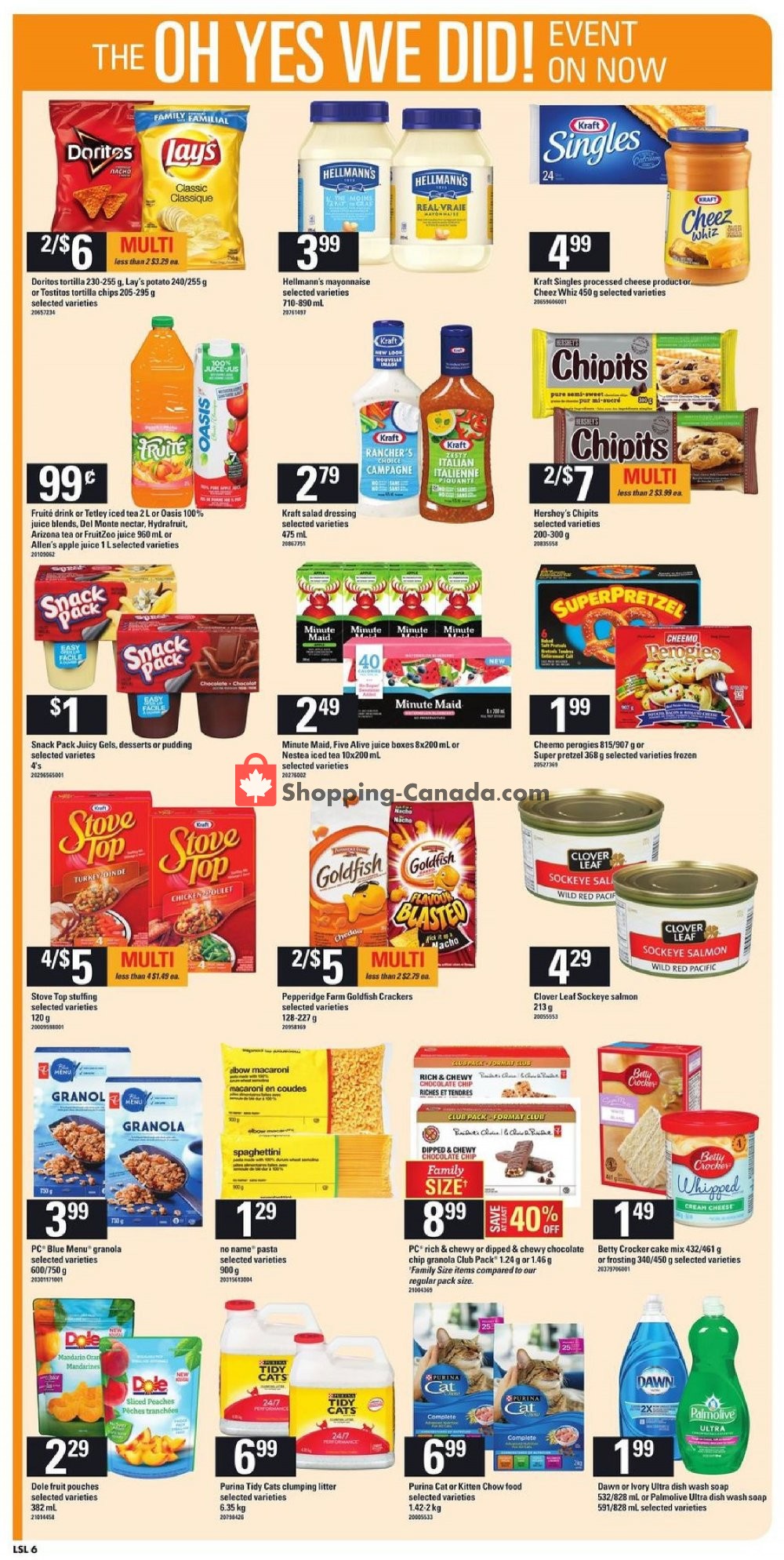 Loblaws flyer from Thursday September 20, 2018 to Wednesday September 26, 2018 - page 6