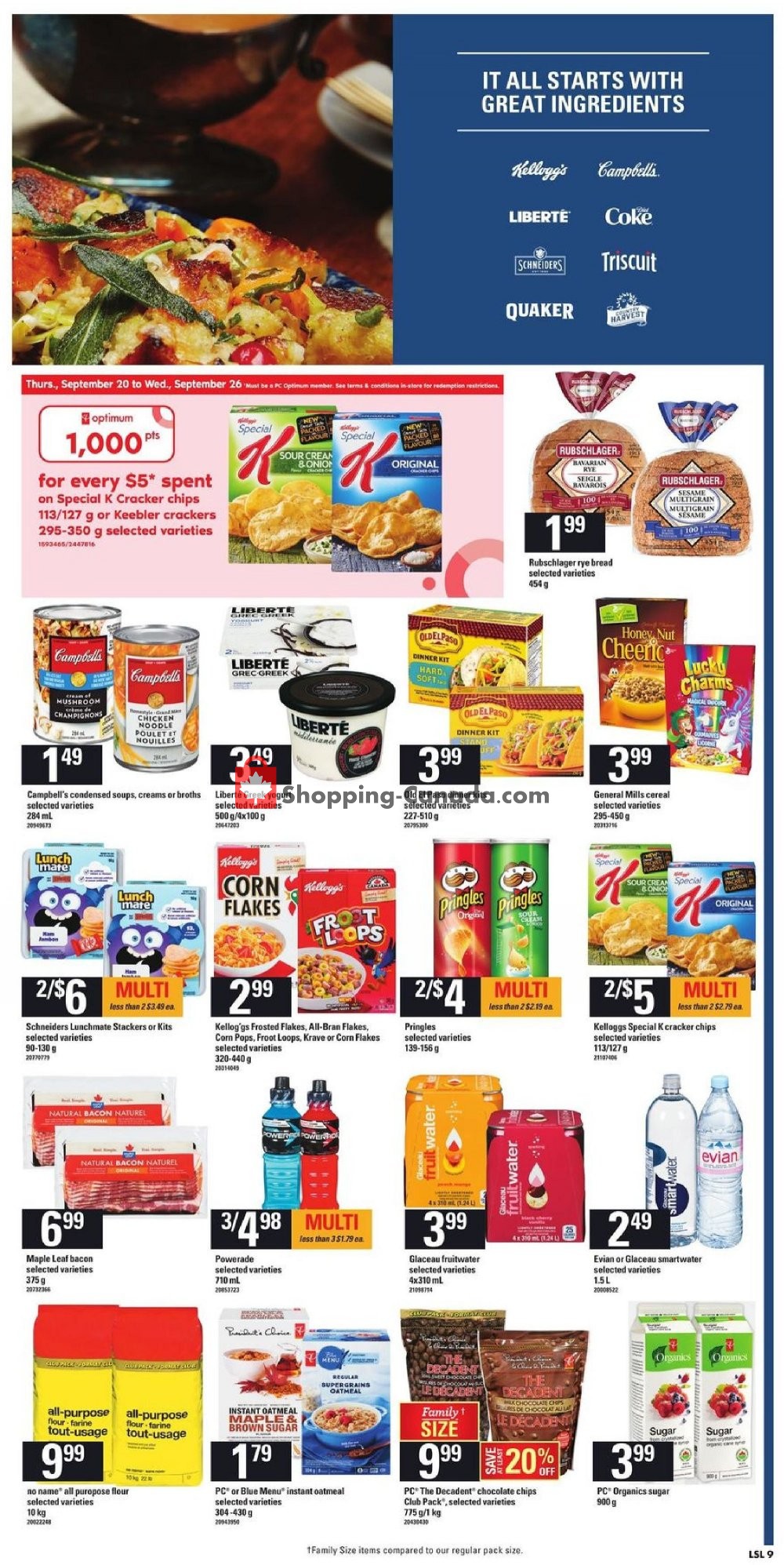 Loblaws flyer from Thursday September 20, 2018 to Wednesday September 26, 2018 - page 9