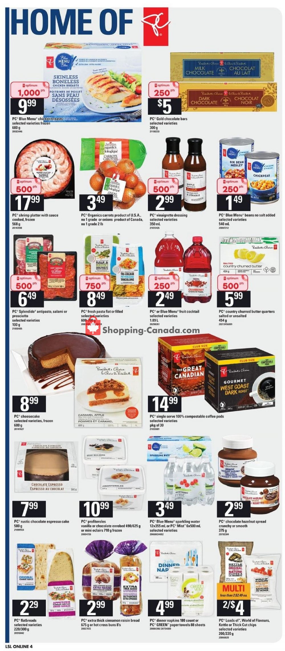 Loblaws flyer from Thursday September 27, 2018 to Wednesday October 3, 2018 - page 14