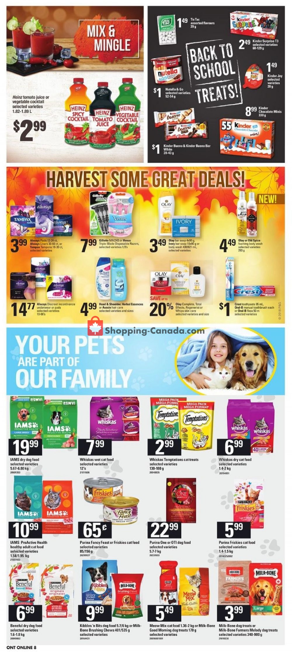 Loblaws flyer from Thursday September 27, 2018 to Wednesday October 3, 2018 - page 21