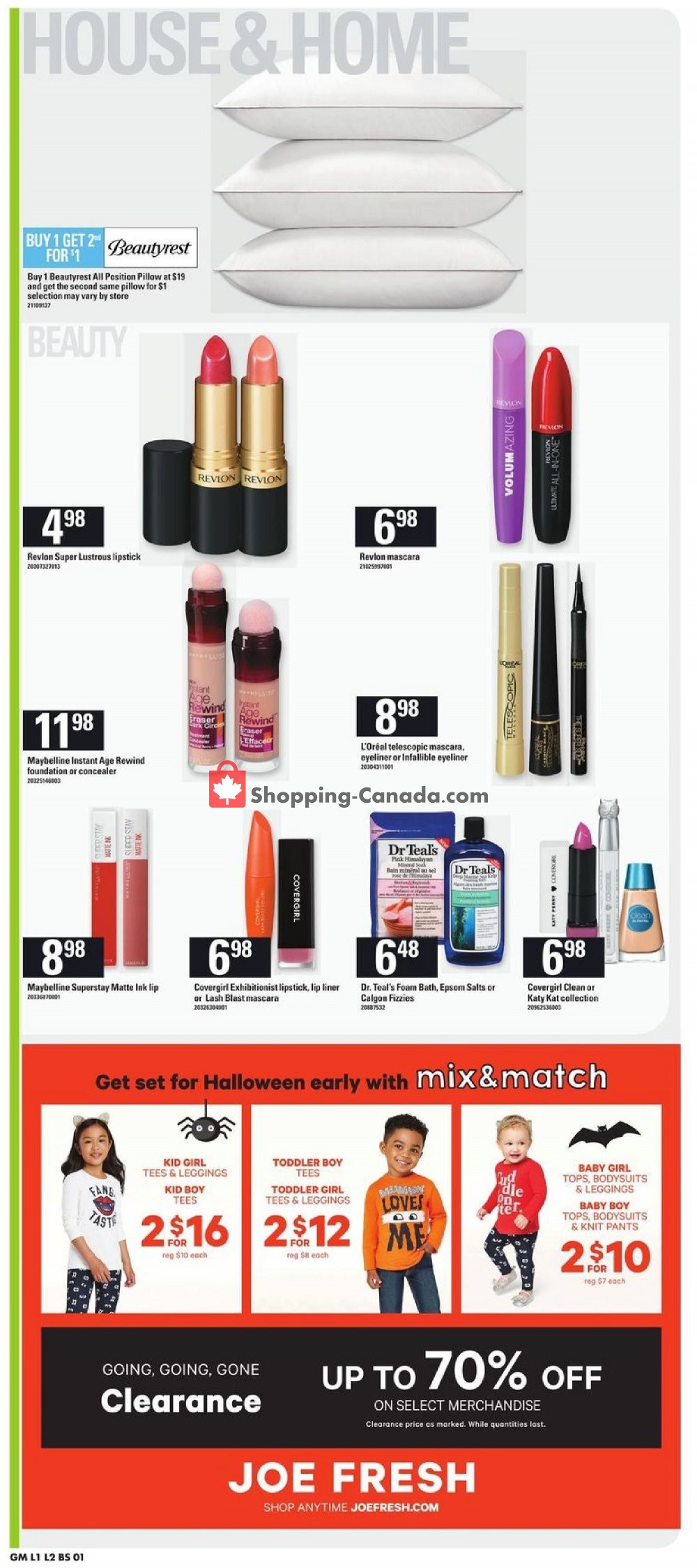 Loblaws flyer from Thursday September 27, 2018 to Wednesday October 3, 2018 - page 24