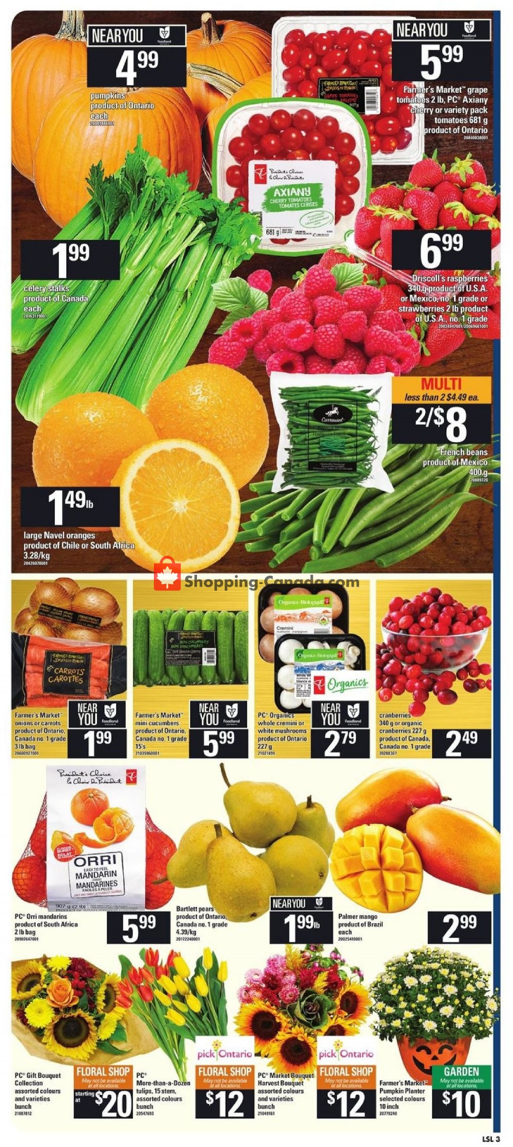 Loblaws flyer from Thursday September 27, 2018 to Wednesday October 3, 2018 - page 5