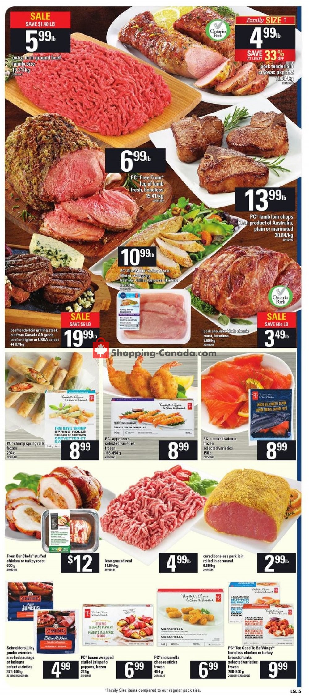 Loblaws flyer from Thursday September 27, 2018 to Wednesday October 3, 2018 - page 7