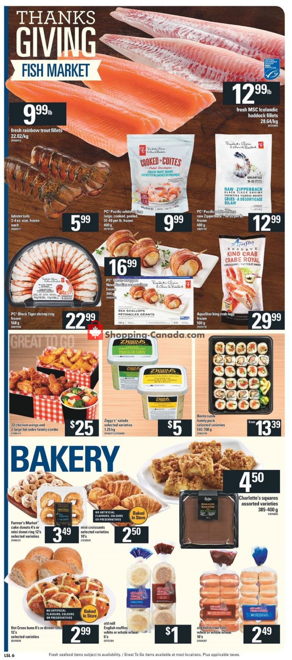 Loblaws flyer from Thursday September 27, 2018 to Wednesday October 3, 2018 - page 8