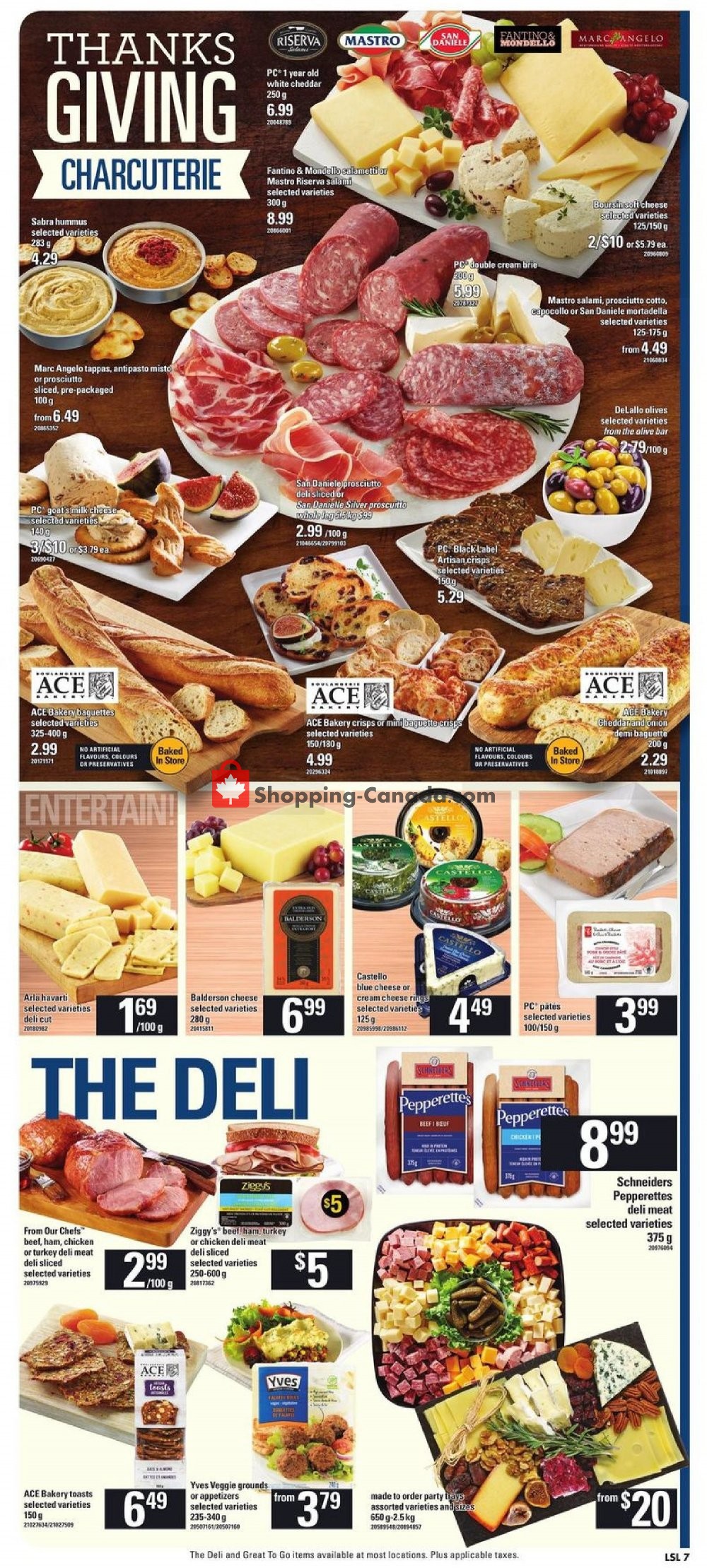 Loblaws flyer from Thursday September 27, 2018 to Wednesday October 3, 2018 - page 9