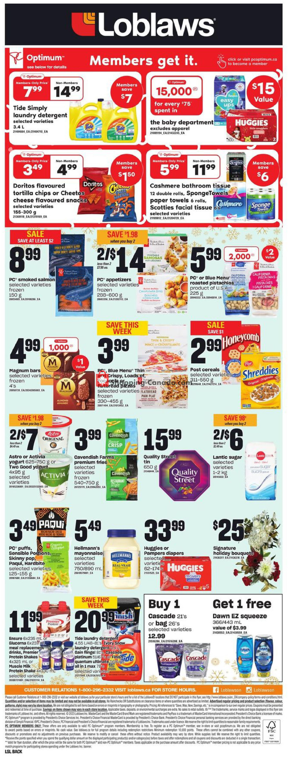 Loblaws flyer from Thursday December 14, 2023 to Wednesday December 20, 2023 - page 6