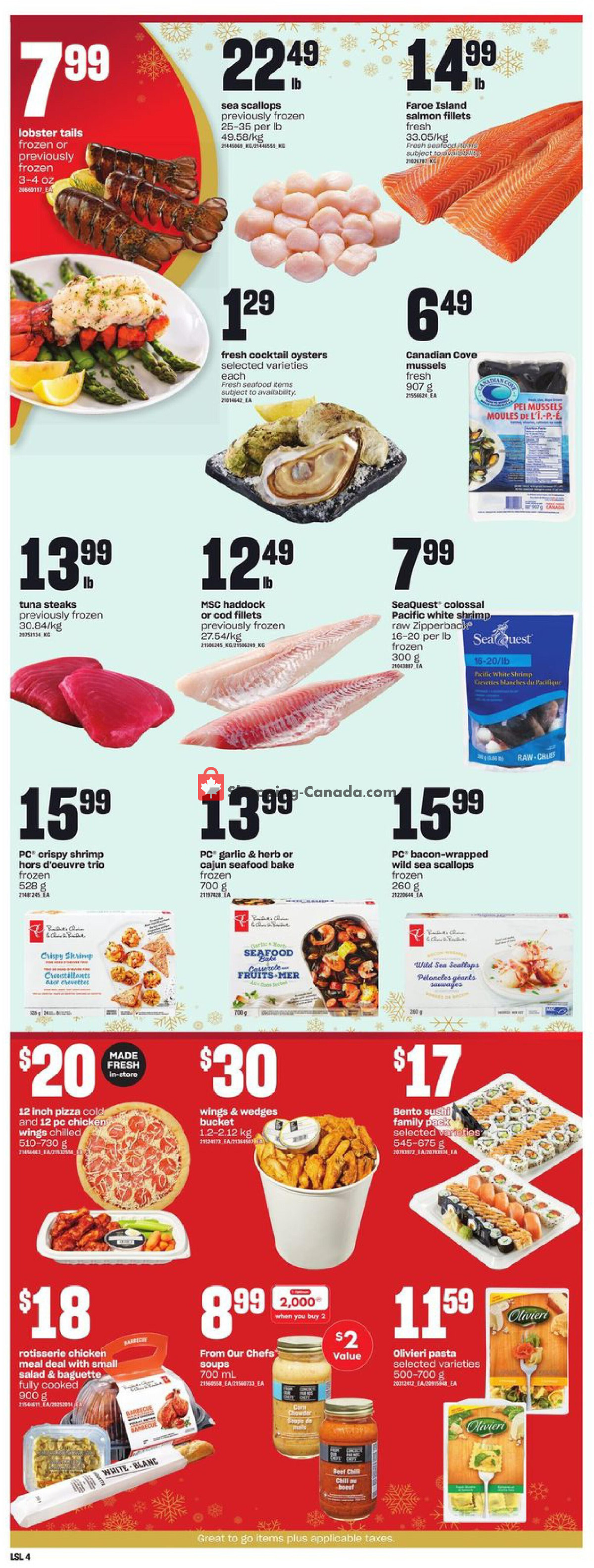 Loblaws flyer from Thursday December 14, 2023 to Wednesday December 20, 2023 - page 9
