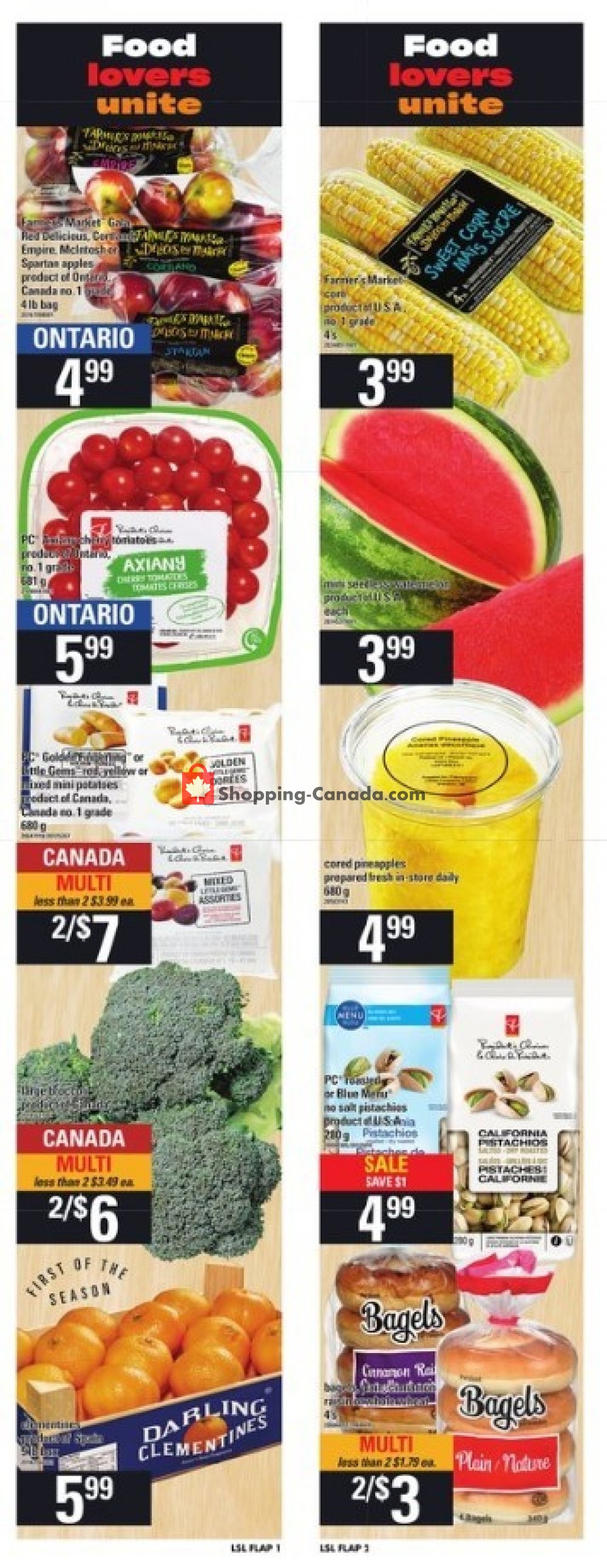 Loblaws flyer from Thursday November 7, 2019 to Wednesday November 13, 2019 - page 1
