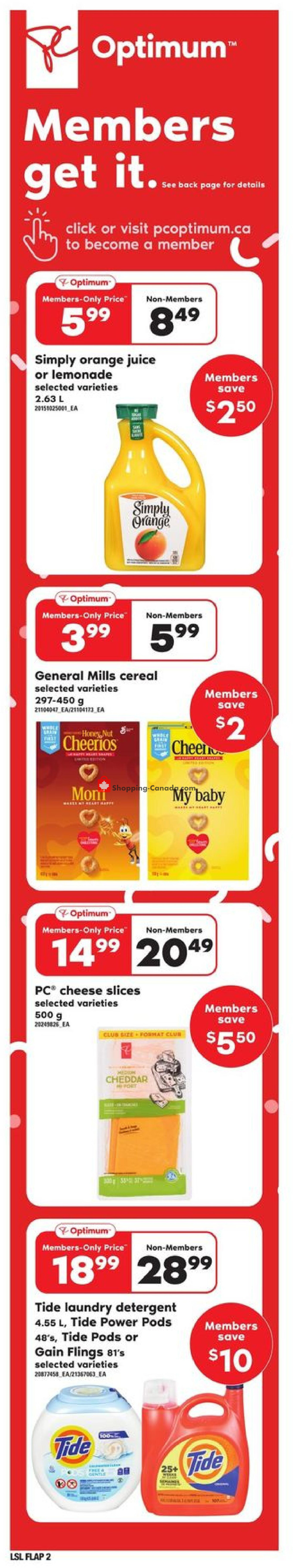 Loblaws flyer from Thursday February 15, 2024 to Wednesday February 21, 2024 - page 2