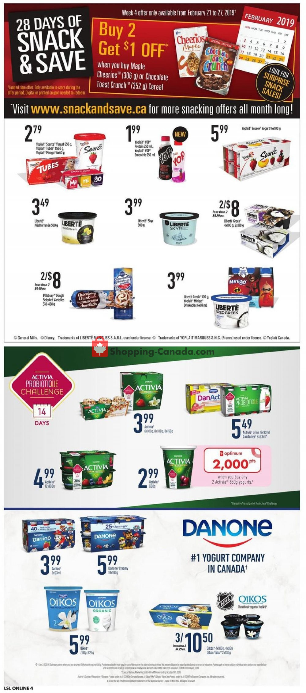 Loblaws flyer from Thursday February 21, 2019 to Wednesday February 27, 2019 - page 14