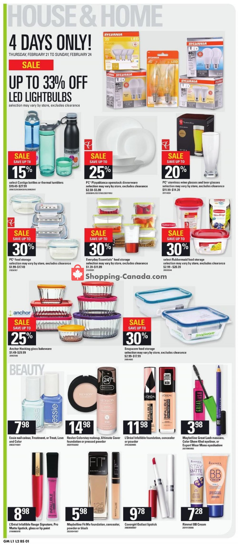 Loblaws flyer from Thursday February 21, 2019 to Wednesday February 27, 2019 - page 16