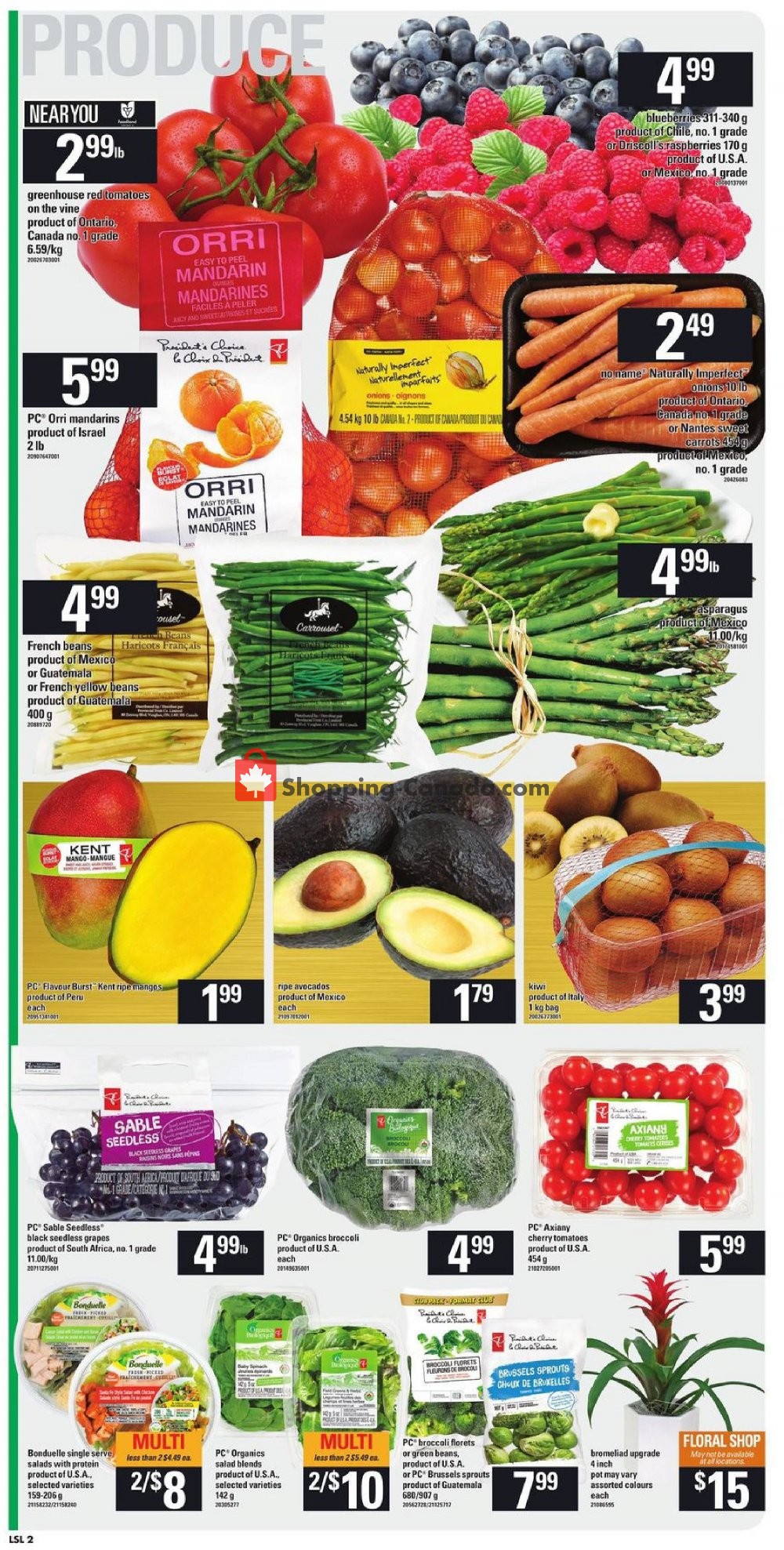 Loblaws flyer from Thursday February 21, 2019 to Wednesday February 27, 2019 - page 2