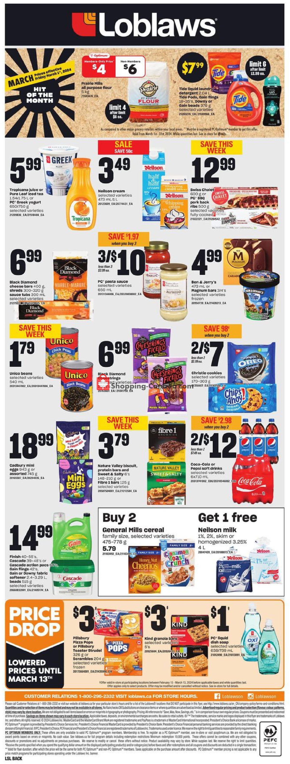 Loblaws flyer from Thursday February 29, 2024 to Wednesday March 6, 2024 - page 5