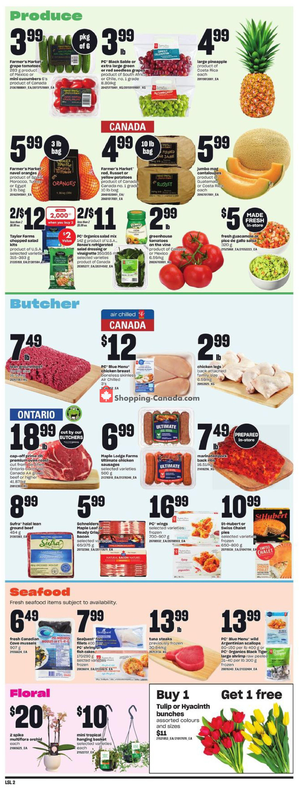 Loblaws flyer from Thursday February 29, 2024 to Wednesday March 6, 2024 - page 6