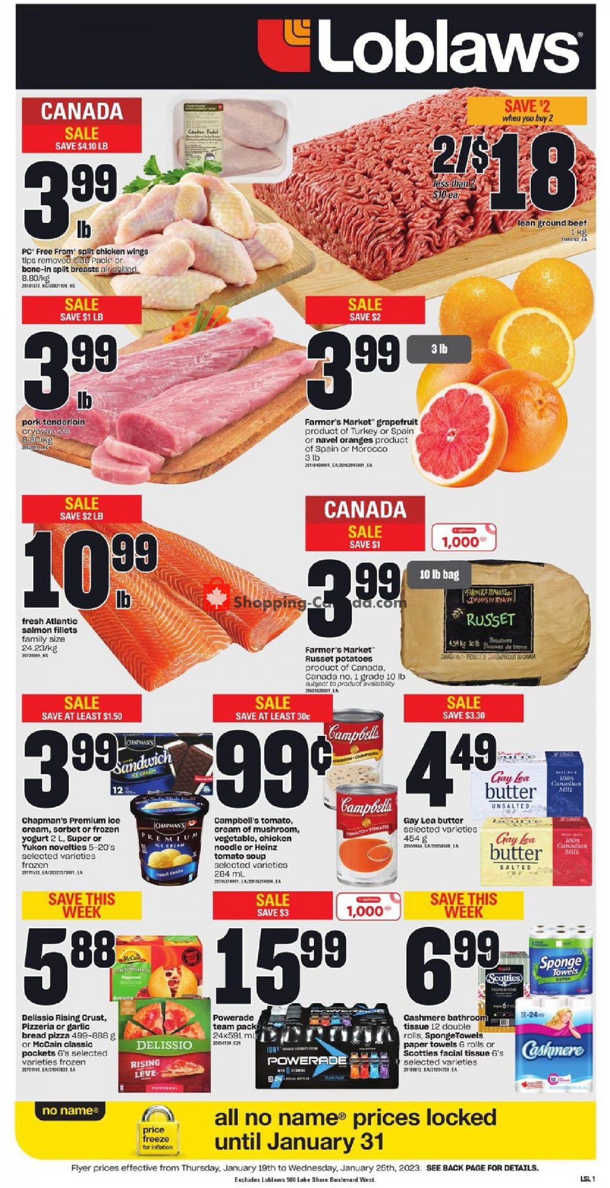 Loblaws flyer from Thursday January 19, 2023 to Wednesday January 25, 2023 - page 3