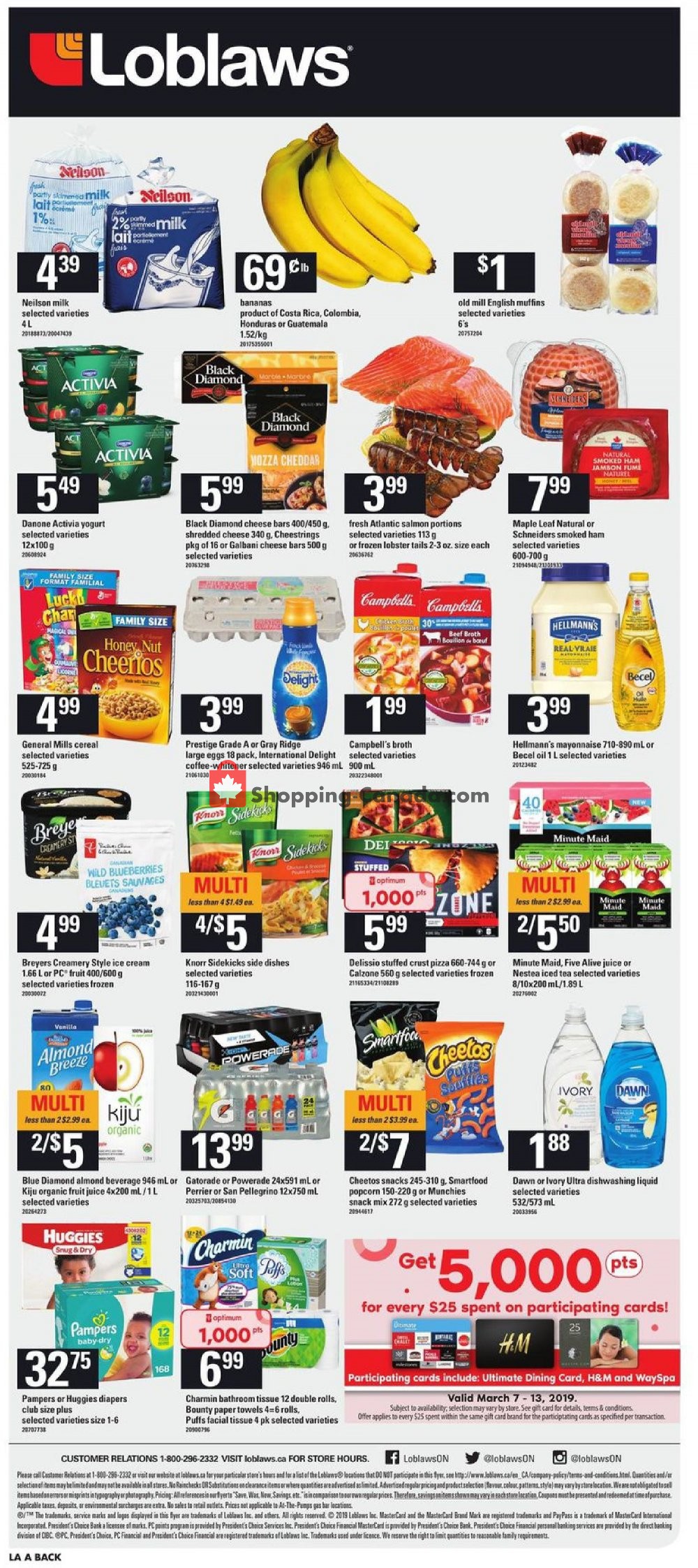 Loblaws flyer from Thursday March 7, 2019 to Wednesday March 13, 2019 - page 18