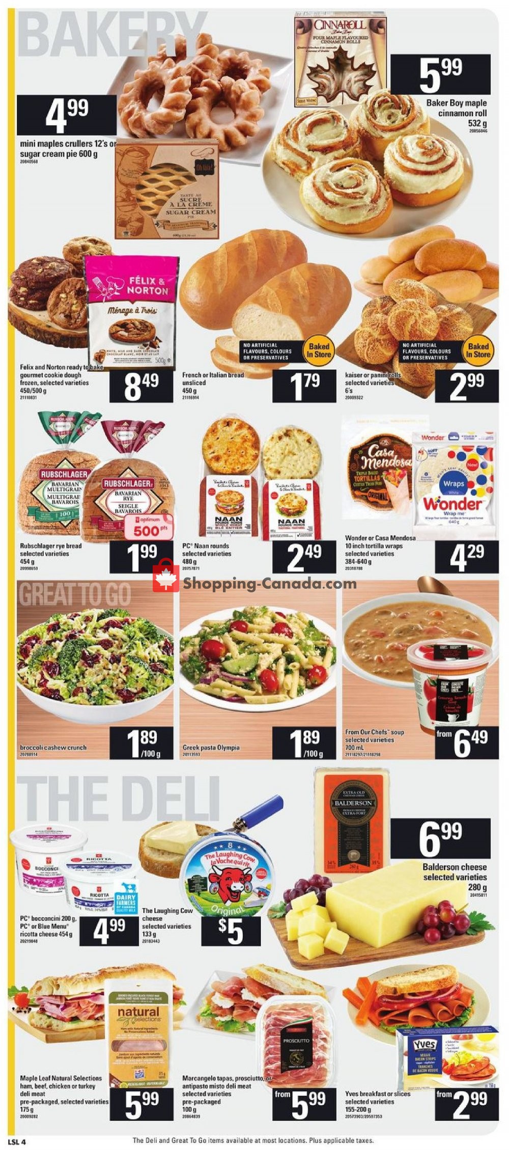 Loblaws flyer from Thursday March 7, 2019 to Wednesday March 13, 2019 - page 4