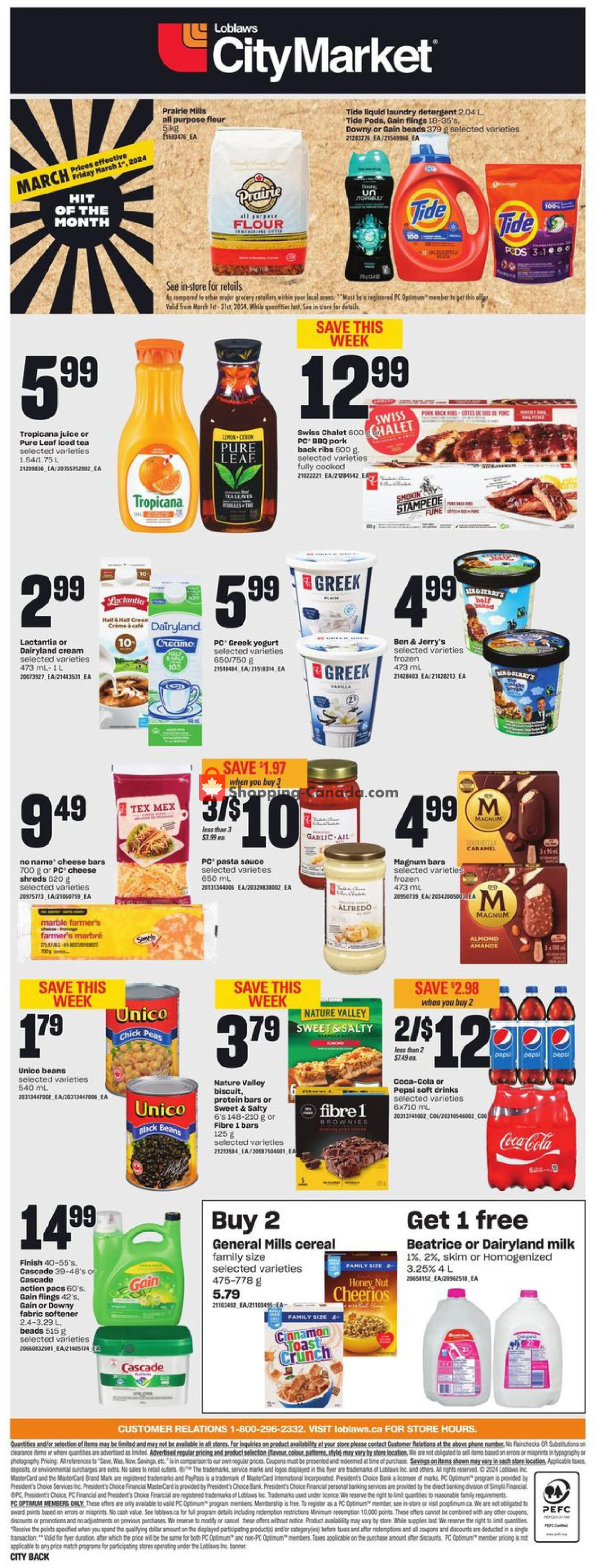 Loblaws flyer from Thursday February 29, 2024 to Wednesday March 6, 2024 - page 5