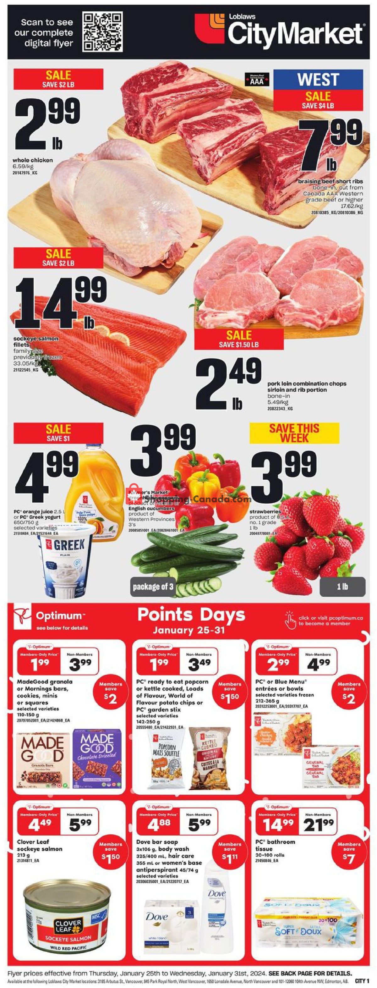 Loblaws flyer from Thursday January 25, 2024 to Wednesday January 31, 2024 - page 4