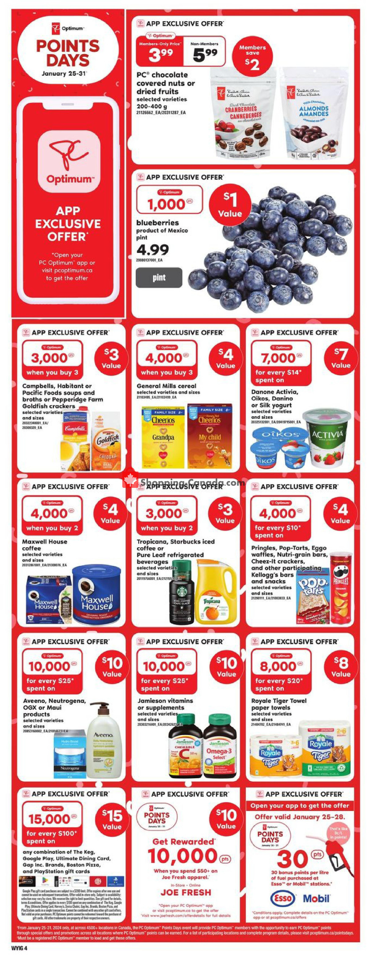 Loblaws flyer from Thursday January 25, 2024 to Wednesday January 31, 2024 - page 8