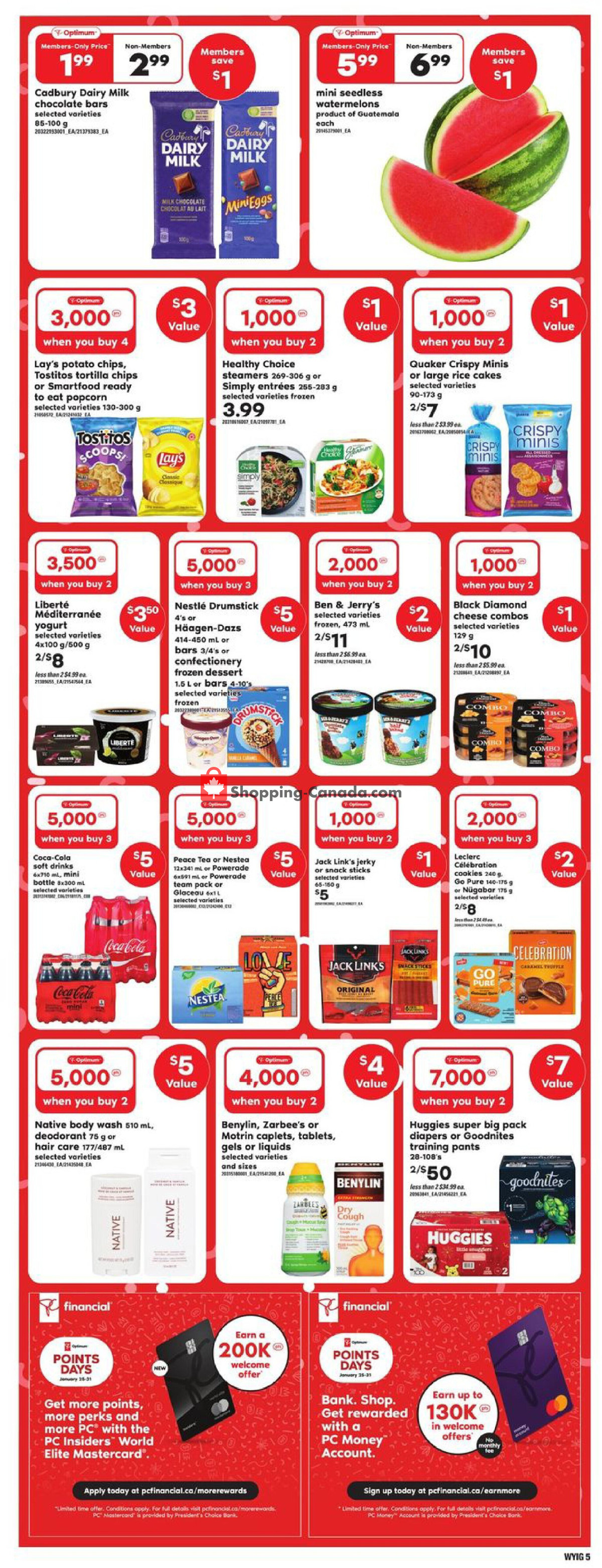 Loblaws flyer from Thursday January 25, 2024 to Wednesday January 31, 2024 - page 9