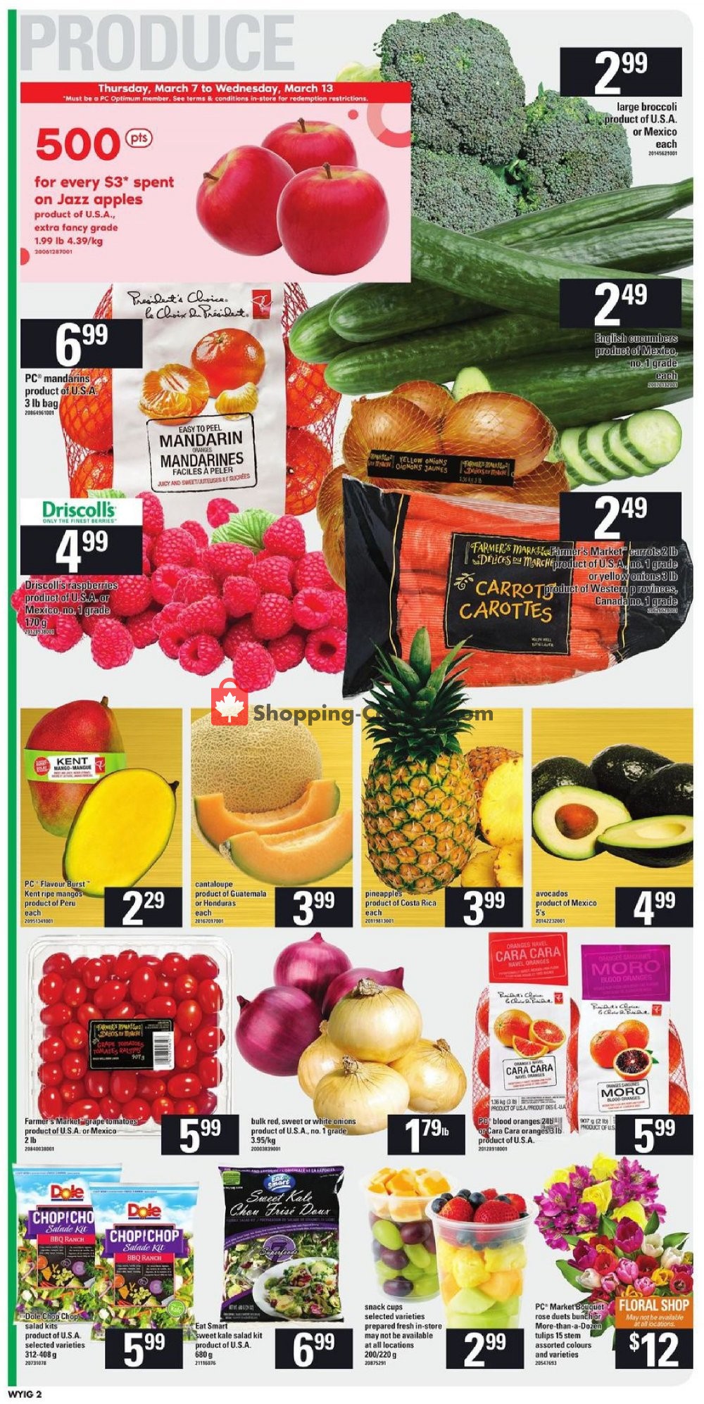 Loblaws flyer from Thursday March 7, 2019 to Wednesday March 13, 2019 - page 2