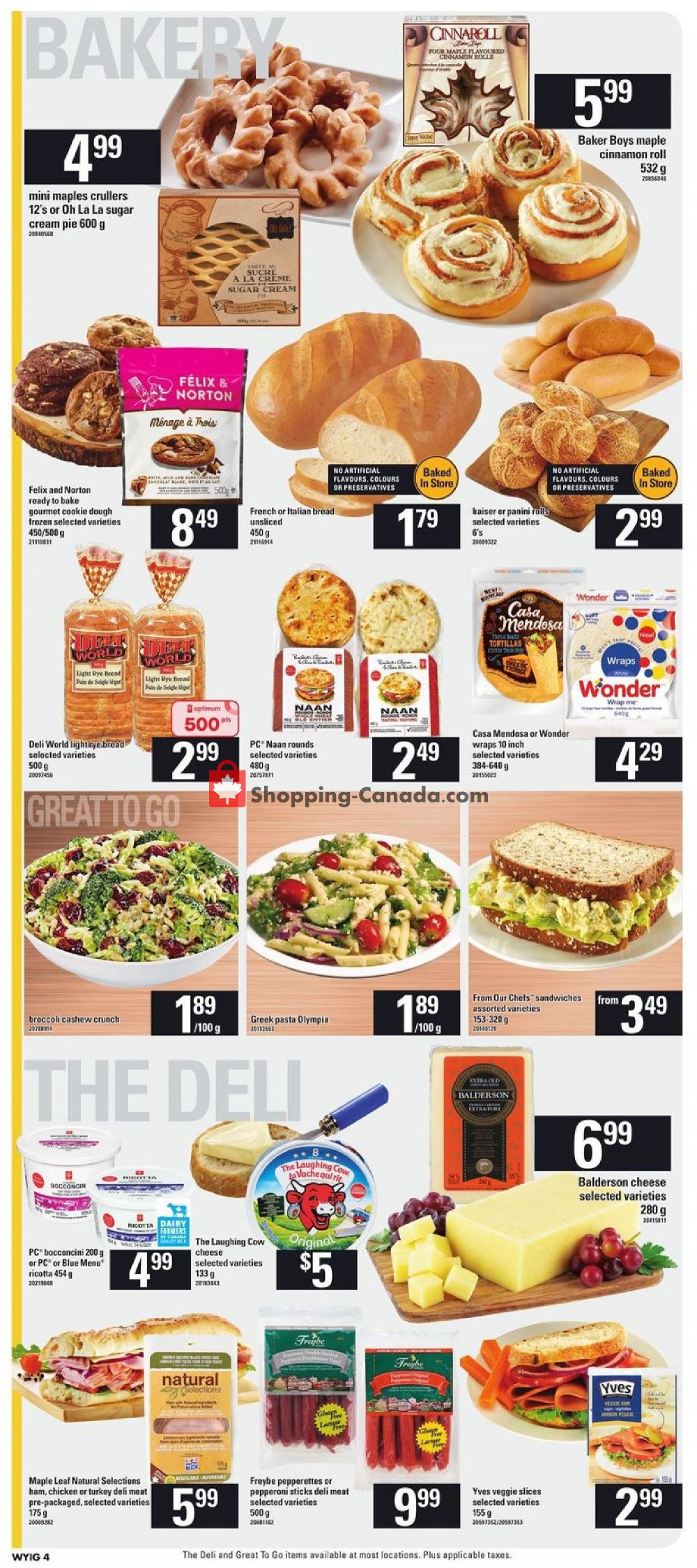 Loblaws flyer from Thursday March 7, 2019 to Wednesday March 13, 2019 - page 4