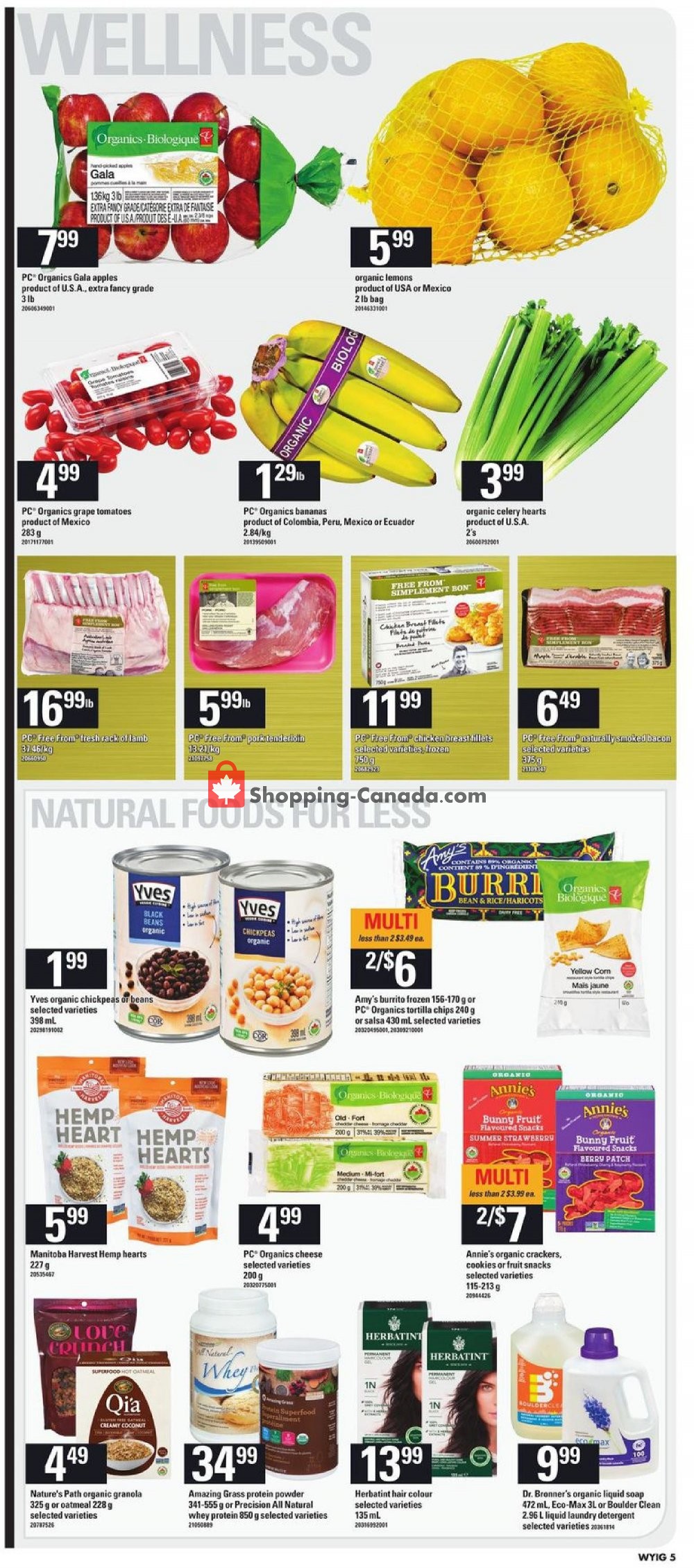 Loblaws flyer from Thursday March 7, 2019 to Wednesday March 13, 2019 - page 5