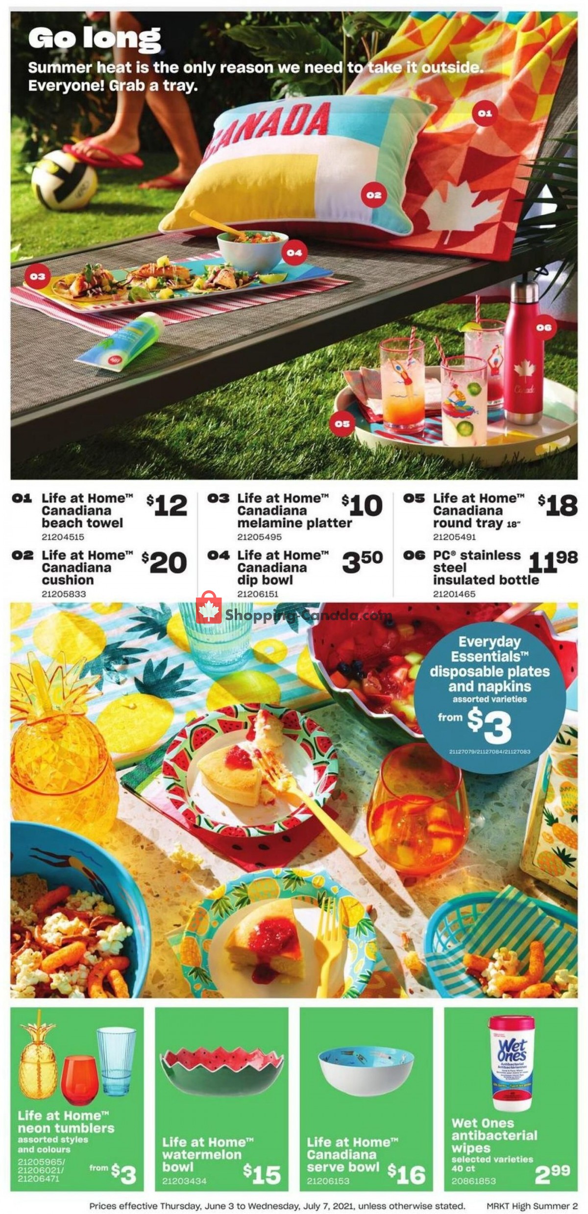 Loblaws flyer from Thursday June 3, 2021 to Wednesday July 7, 2021 - page 2